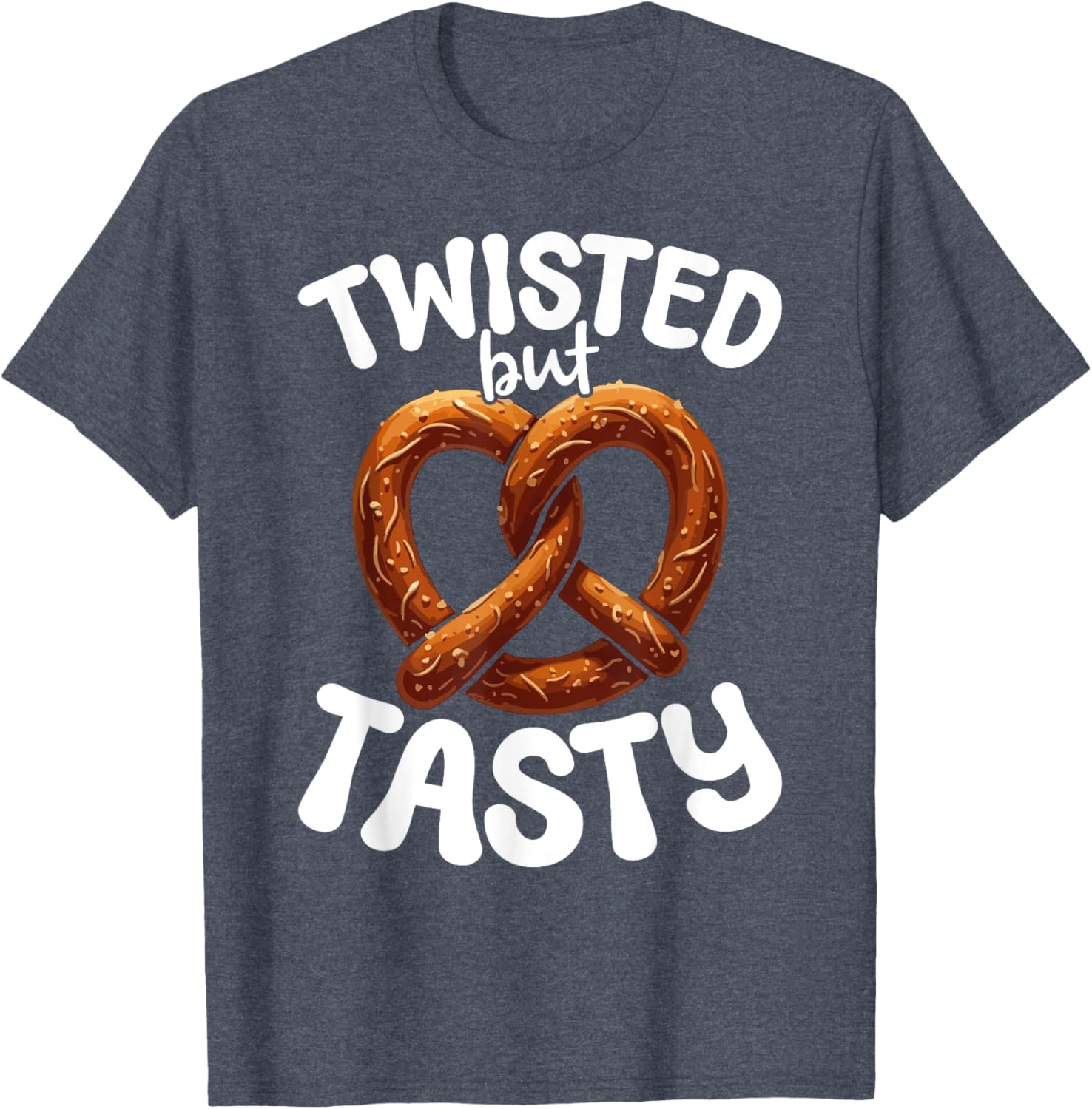 Pretzel Twisted But Tasty Pastry Lover T-Shirt for Foodies - 1