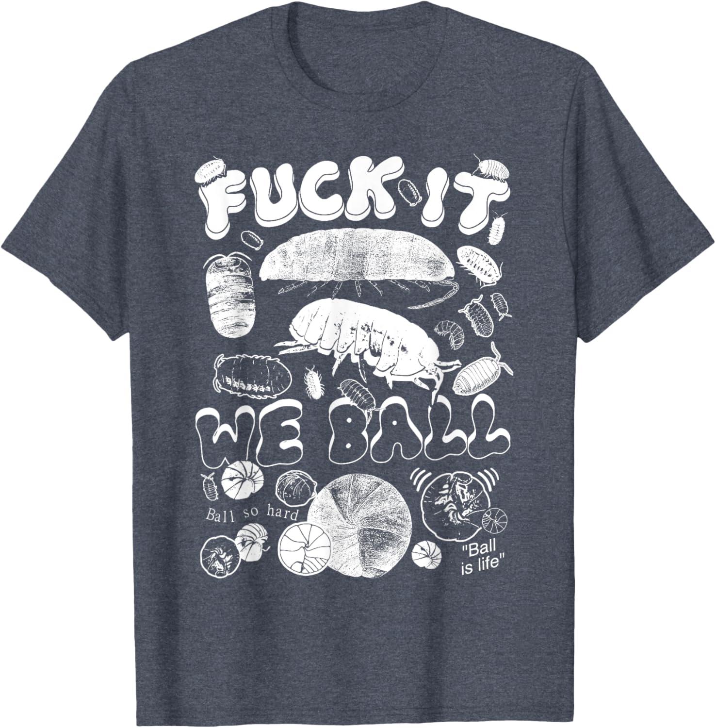 Fun Isopod Rolly Polly T-Shirt - Unique Style for Casual Wear - 6