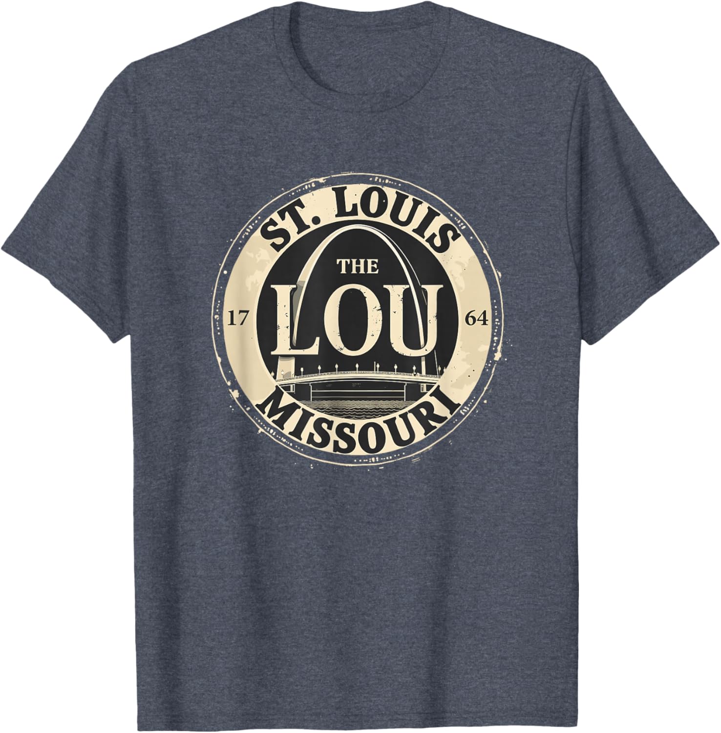 Vintage St Louis Arch T-Shirt for Men and Women - Stylish Missouri Apparel - 21