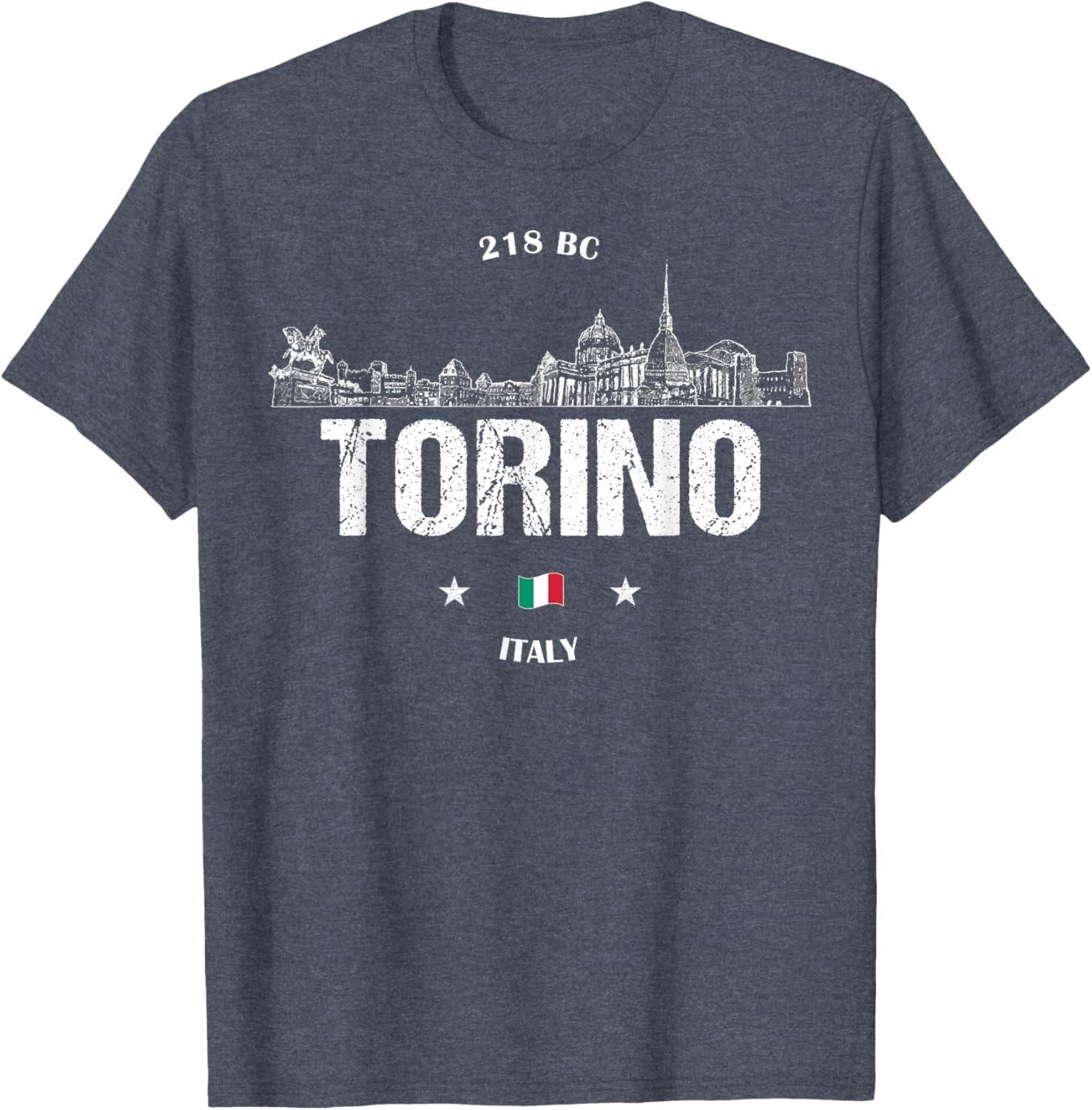 Torino Italy Travel T-Shirt Stylish Souvenir for Adventure Lovers - 1