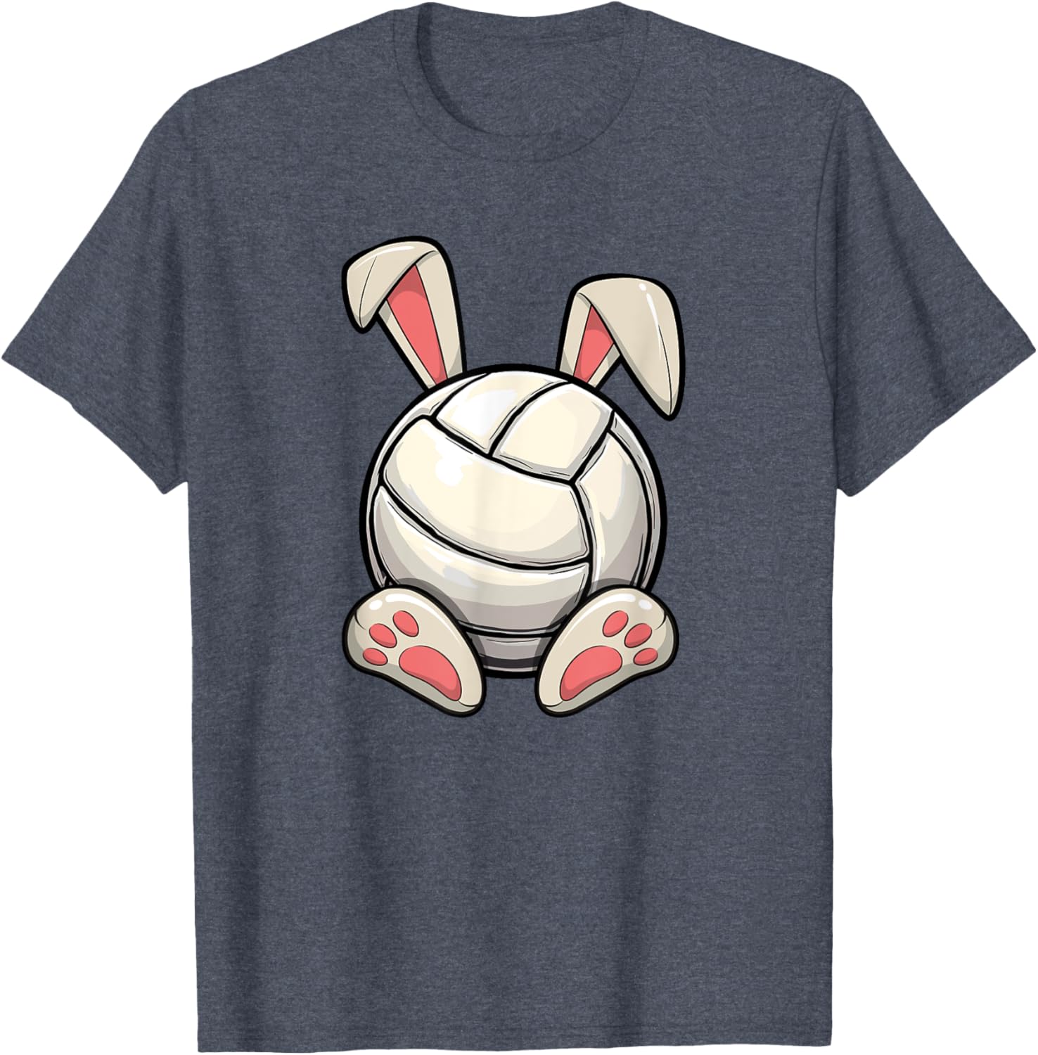 Easter Volleyball Bunny Ears T-Shirt for Kids' Egg Hunt Fun - 28