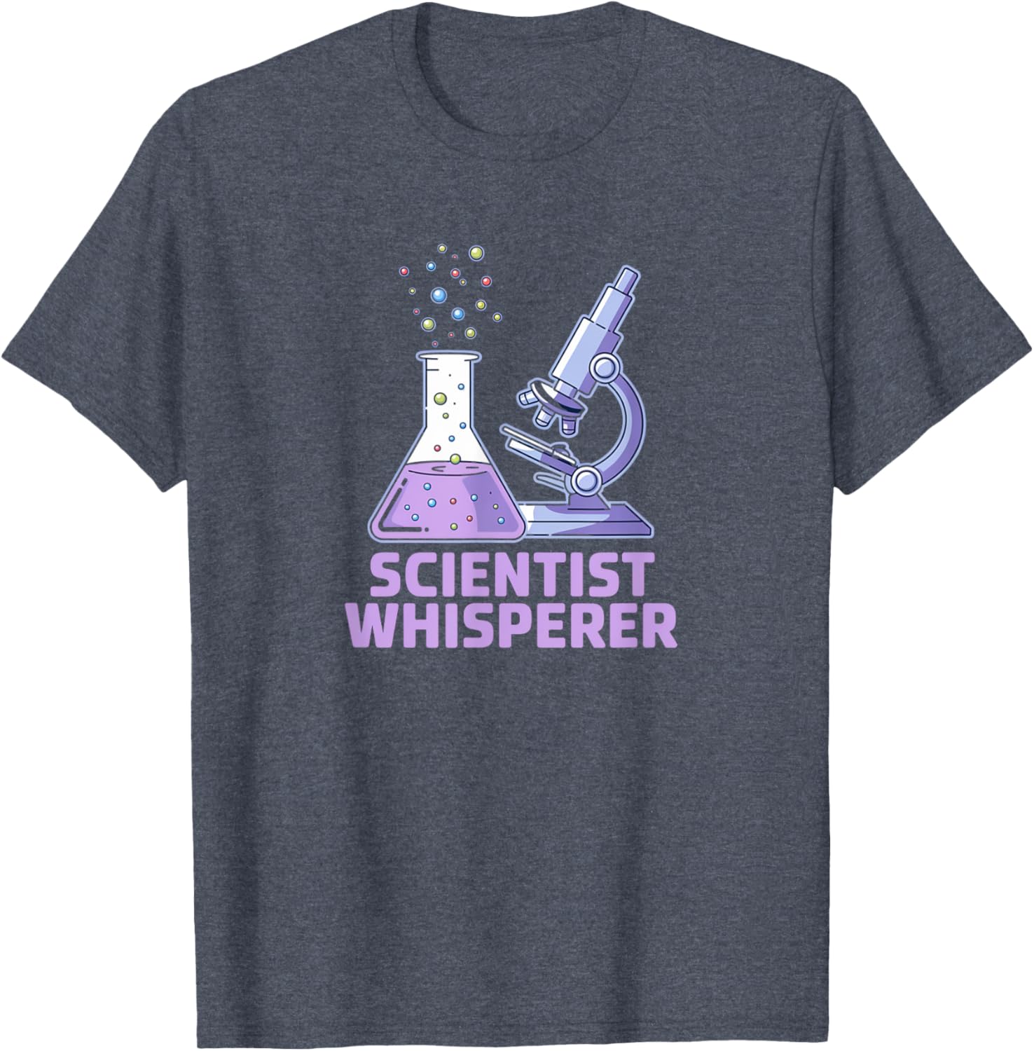 Funny Scientist Whisperer T-Shirt for Experiment Lovers and Inventors - 12