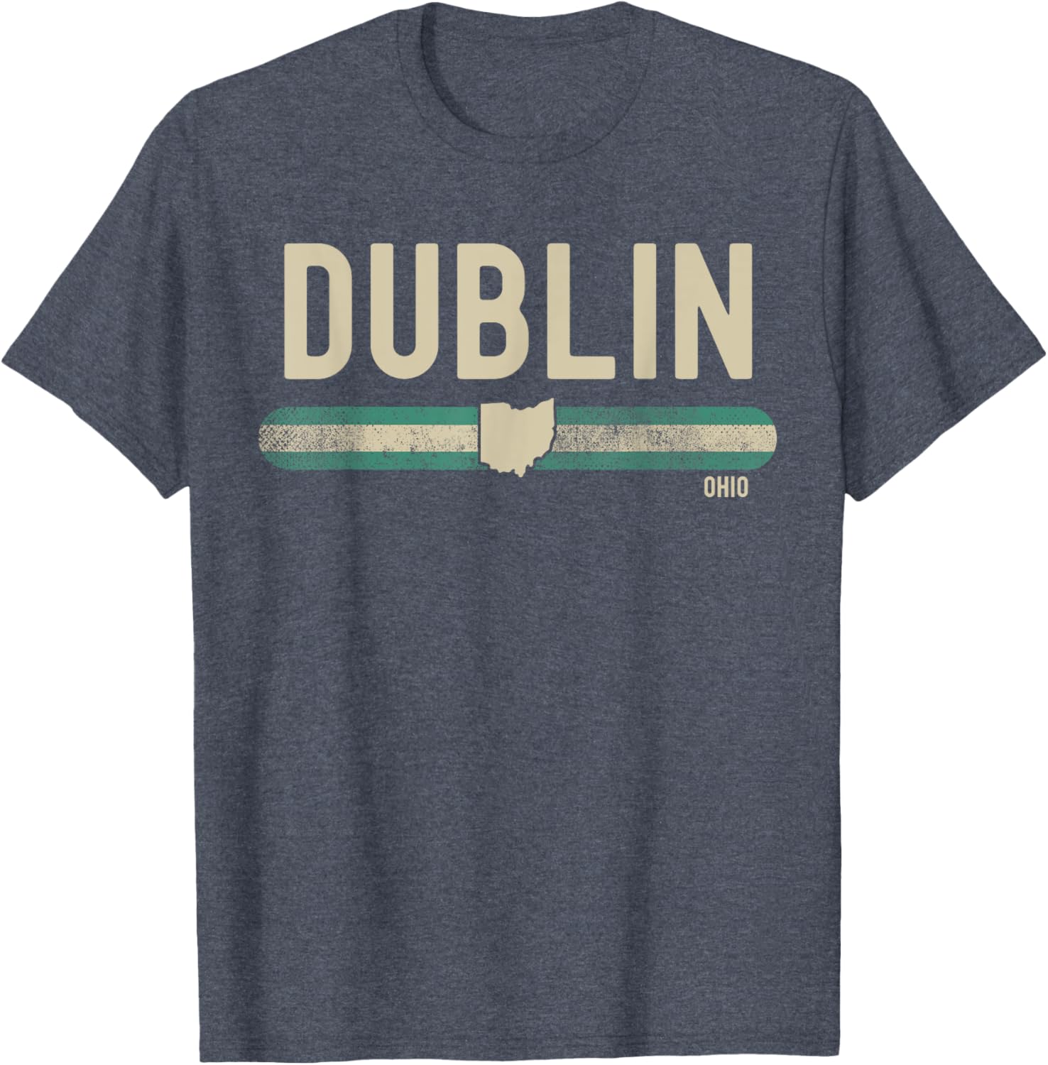 Dublin Ohio 80s Style T-Shirt for Retro Travel Lovers - 8