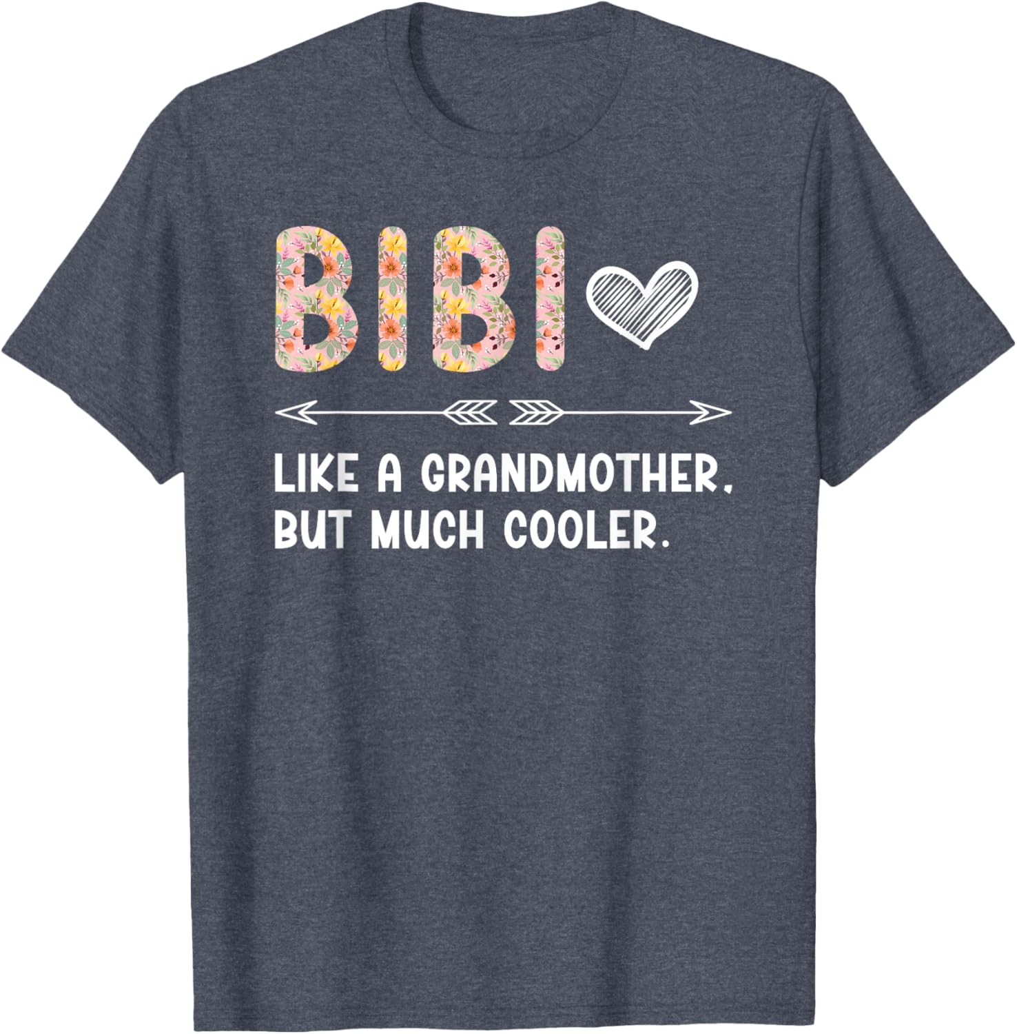 Bibi Definition T-Shirt for Grandma - Fun Gift for Grandmothers - 18