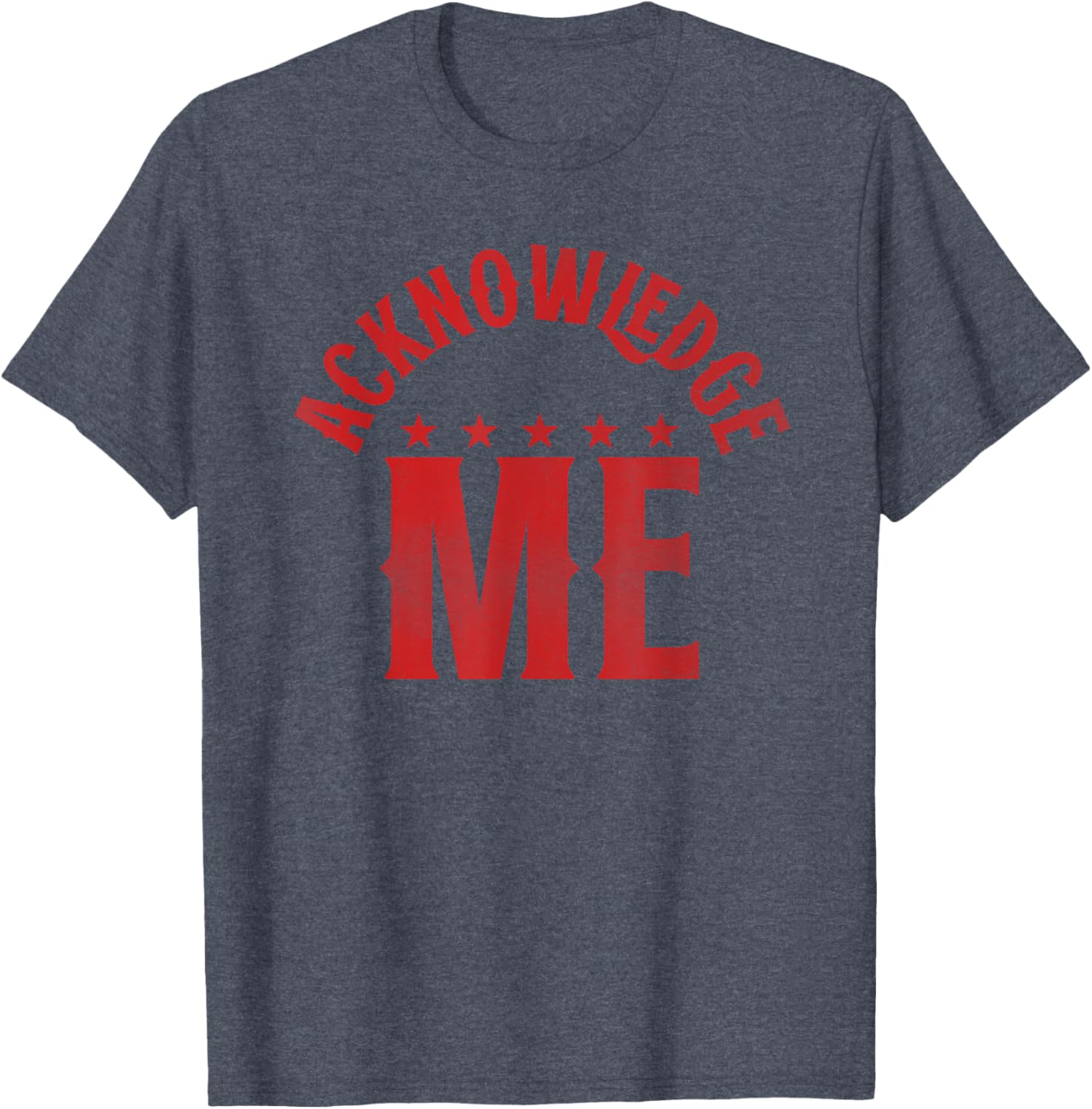 Acknowledge Me Retro Vintage Sports Competition T-Shirt for All Seasons - 14