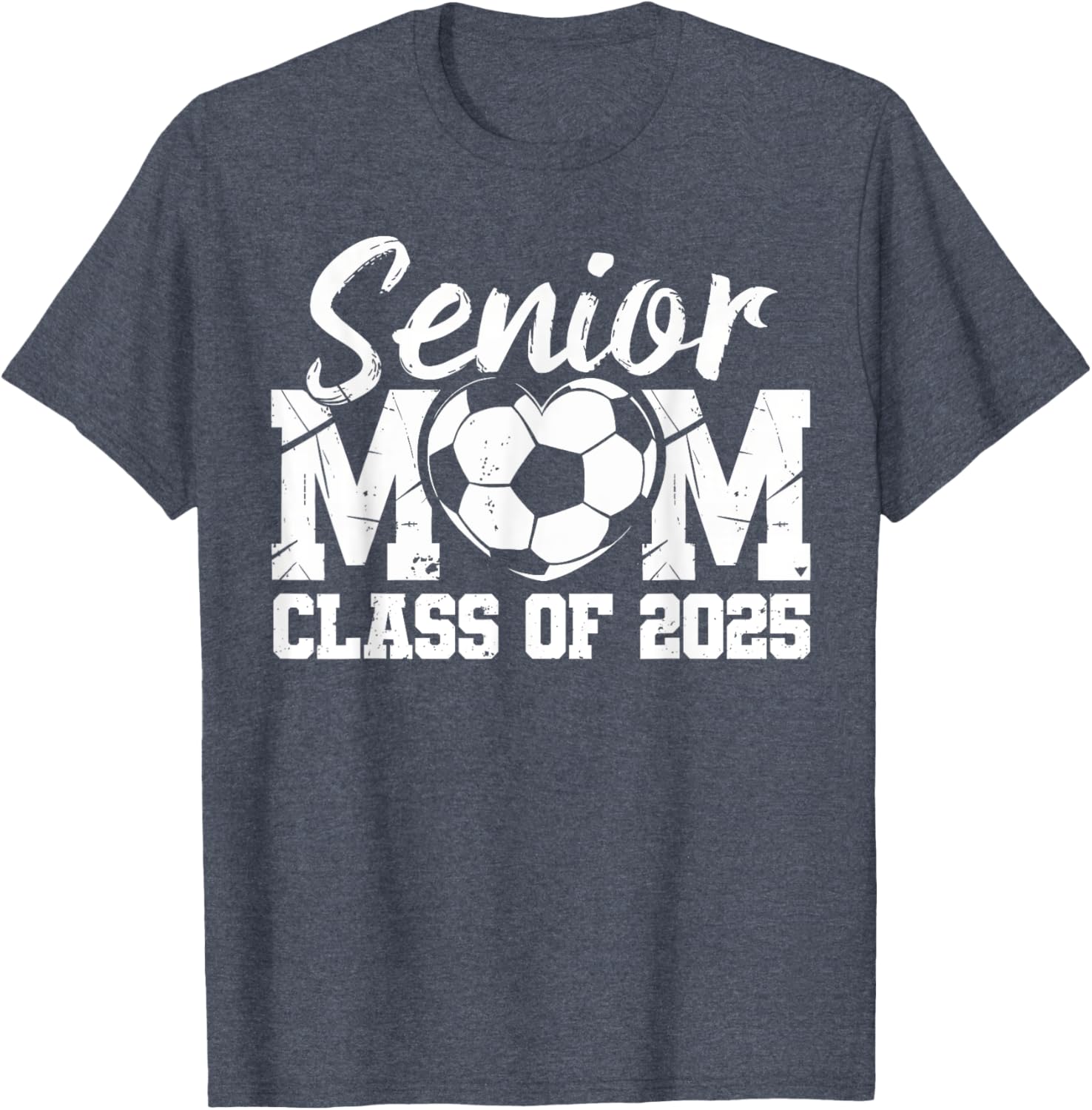 Soccer Mom Class of 2025 Graduate T-Shirt for Proud Senior Mamas - 10