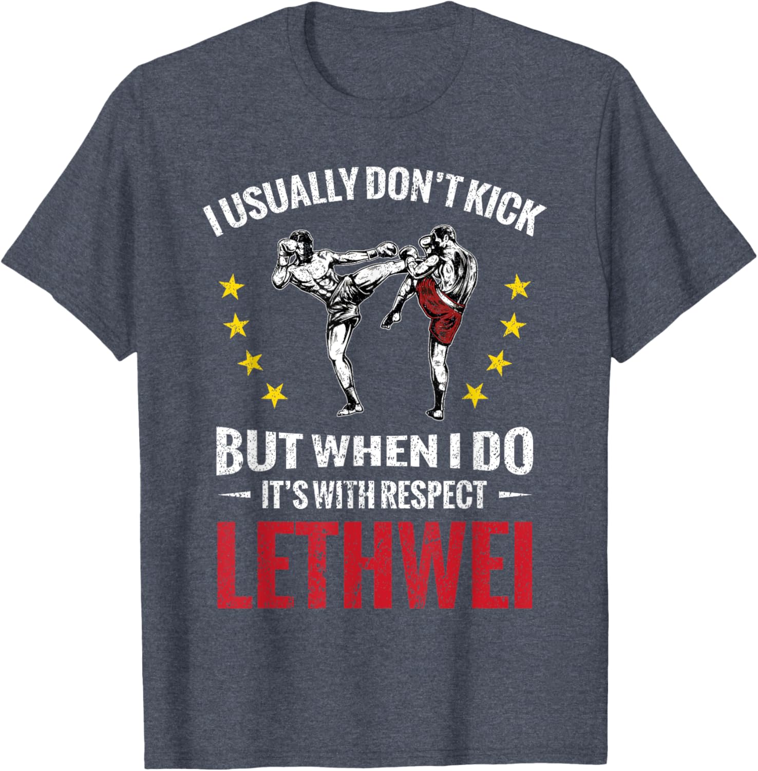 Respectful Lethwei T-Shirt for Fans of Martial Arts and Kickboxing - 7
