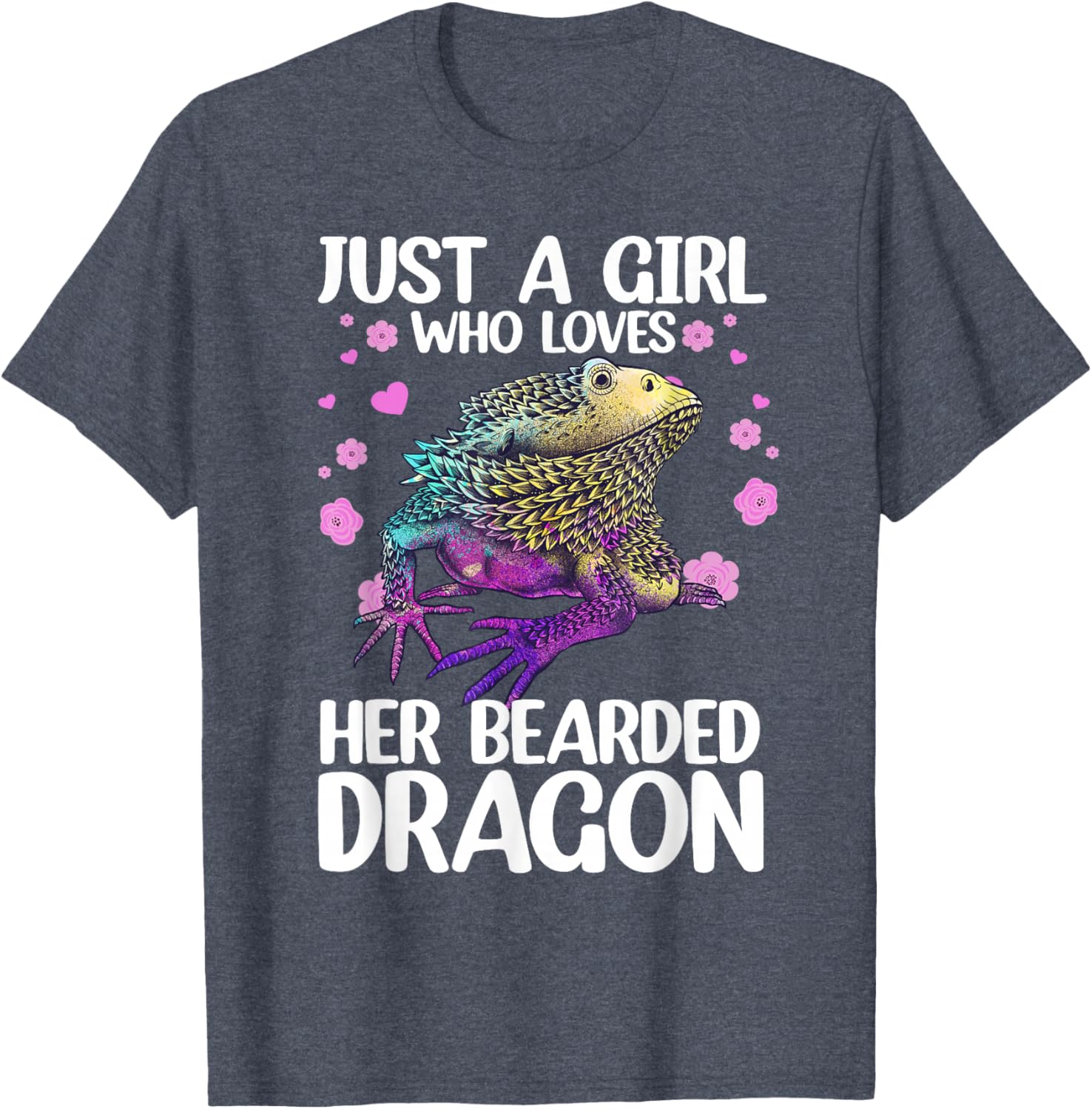Cool Bearded Dragon T-Shirt for Women Perfect Gift for Reptile Lovers - 16