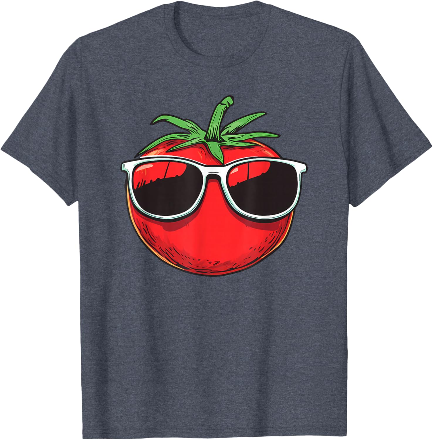 Funny Tomato Sunglasses T-Shirt for Cool Summer Style and Fun Fashion - 13