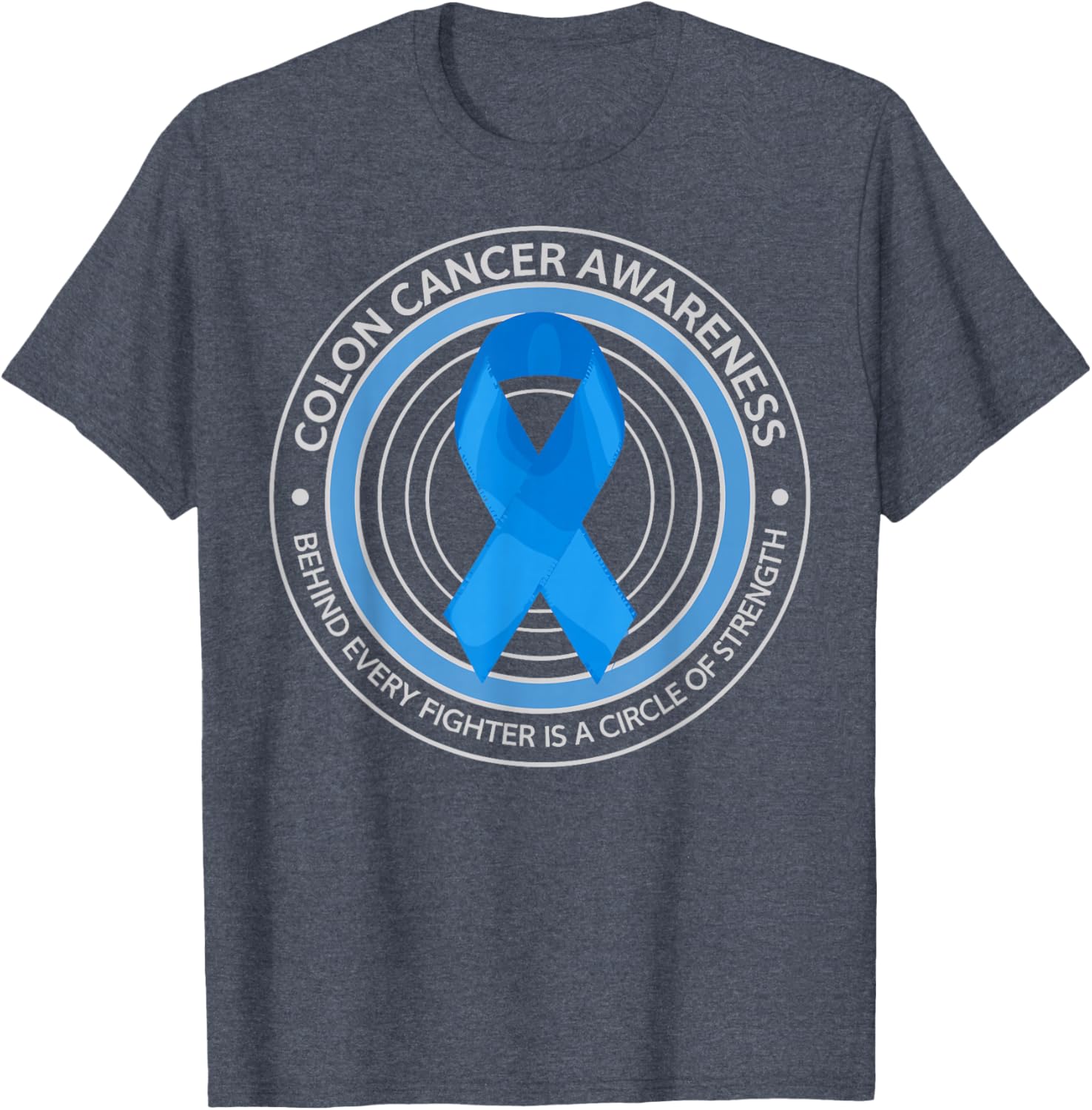 Colon Cancer Awareness T-Shirt for Colorectal Cancer Month Celebration - 11