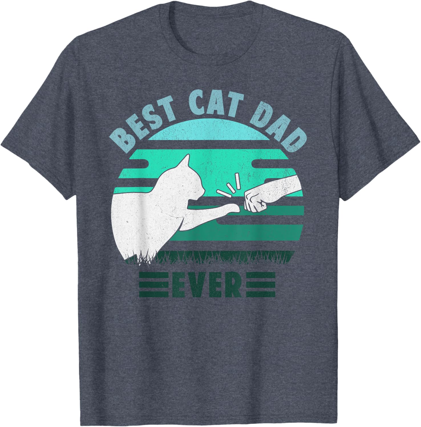 Best Cat Dad Ever Father's Day T-Shirt for Proud Cat Daddies - 29