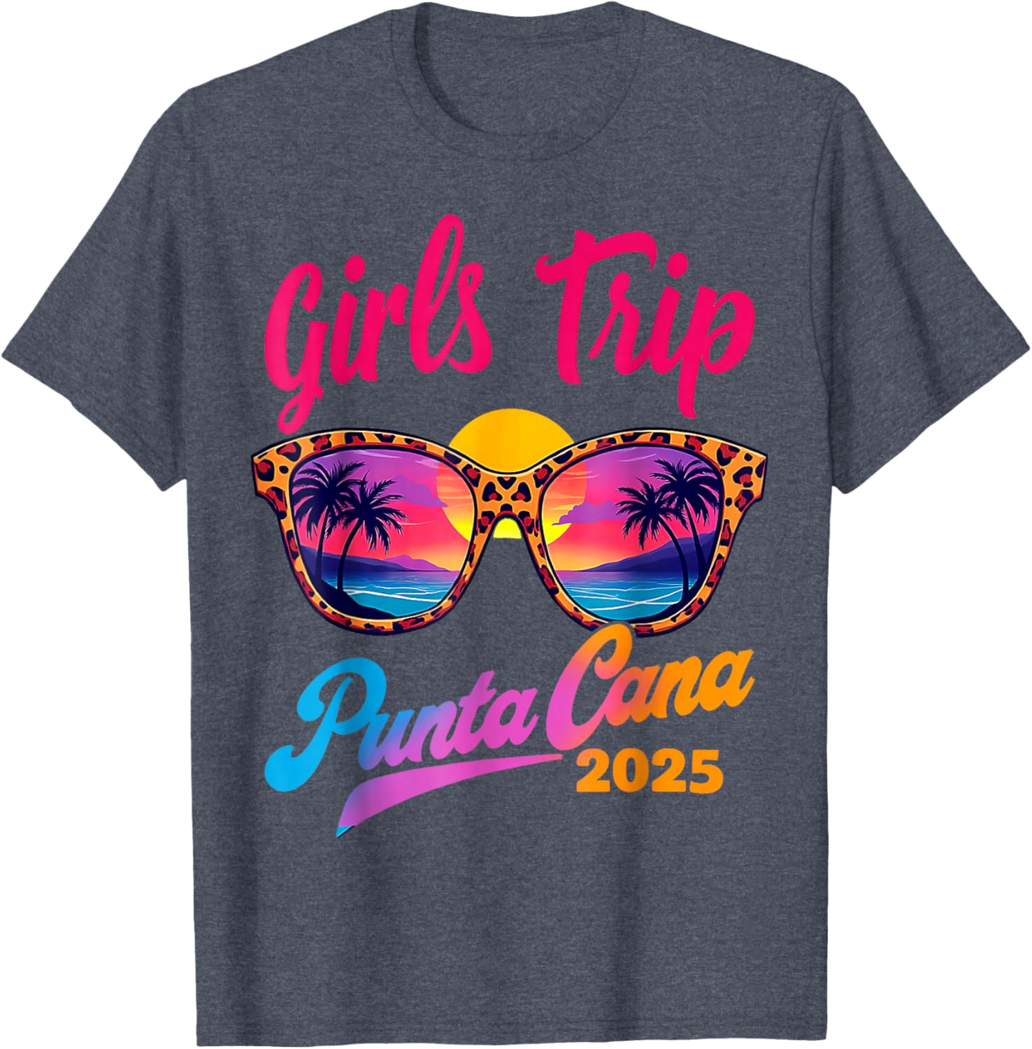 Girls Trip Punta Cana 2025 Matching Summer T-Shirt for Women - 12