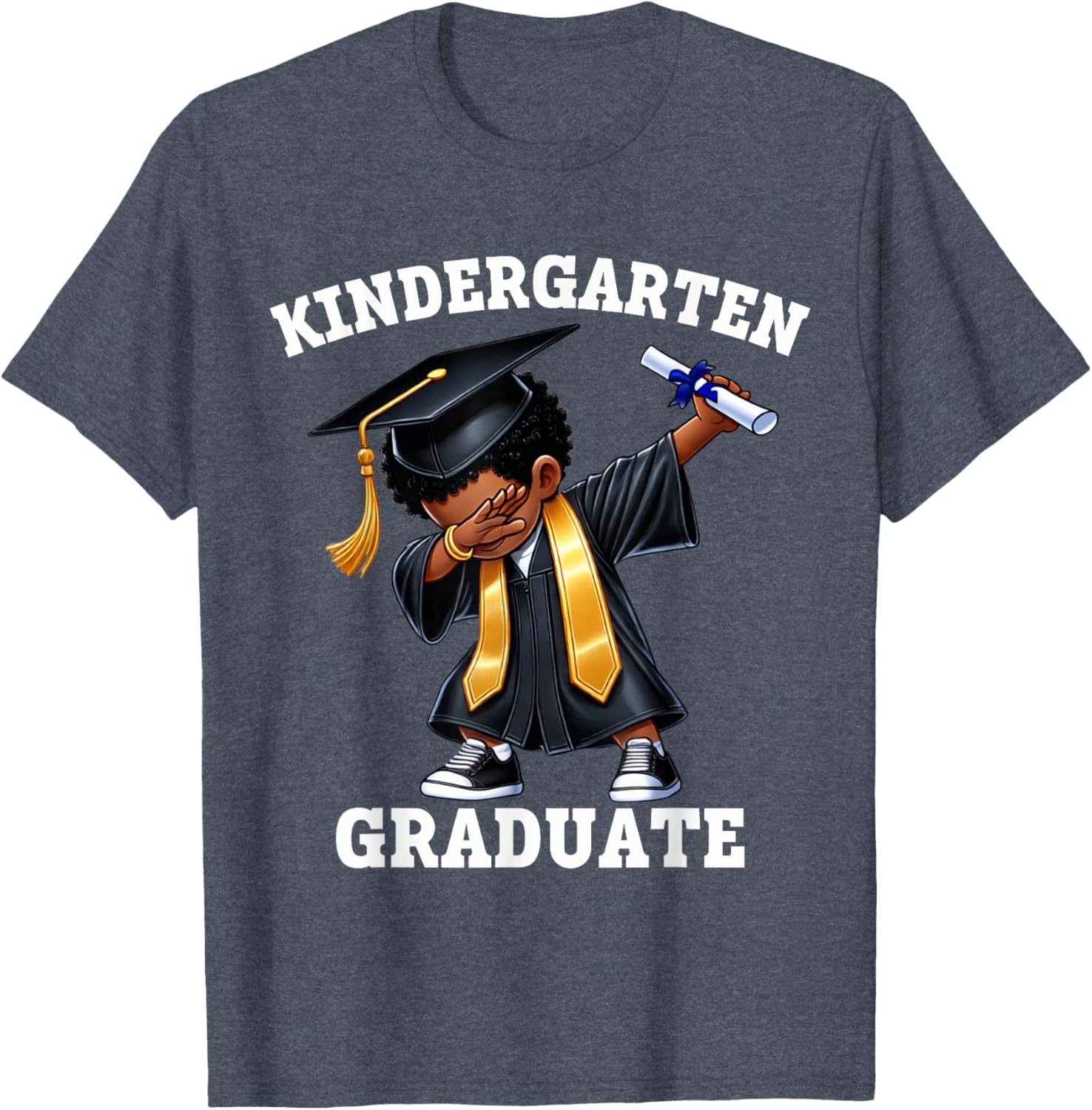 Dabbing Graduation Boys T-Shirt Class of 2025 Fun Kindergarten Wear - 11