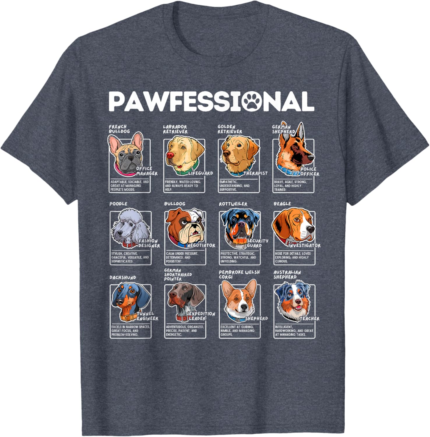 Funny Dog Lover T-Shirt for Men, Women, and Kids - Perfect Gift! - 1