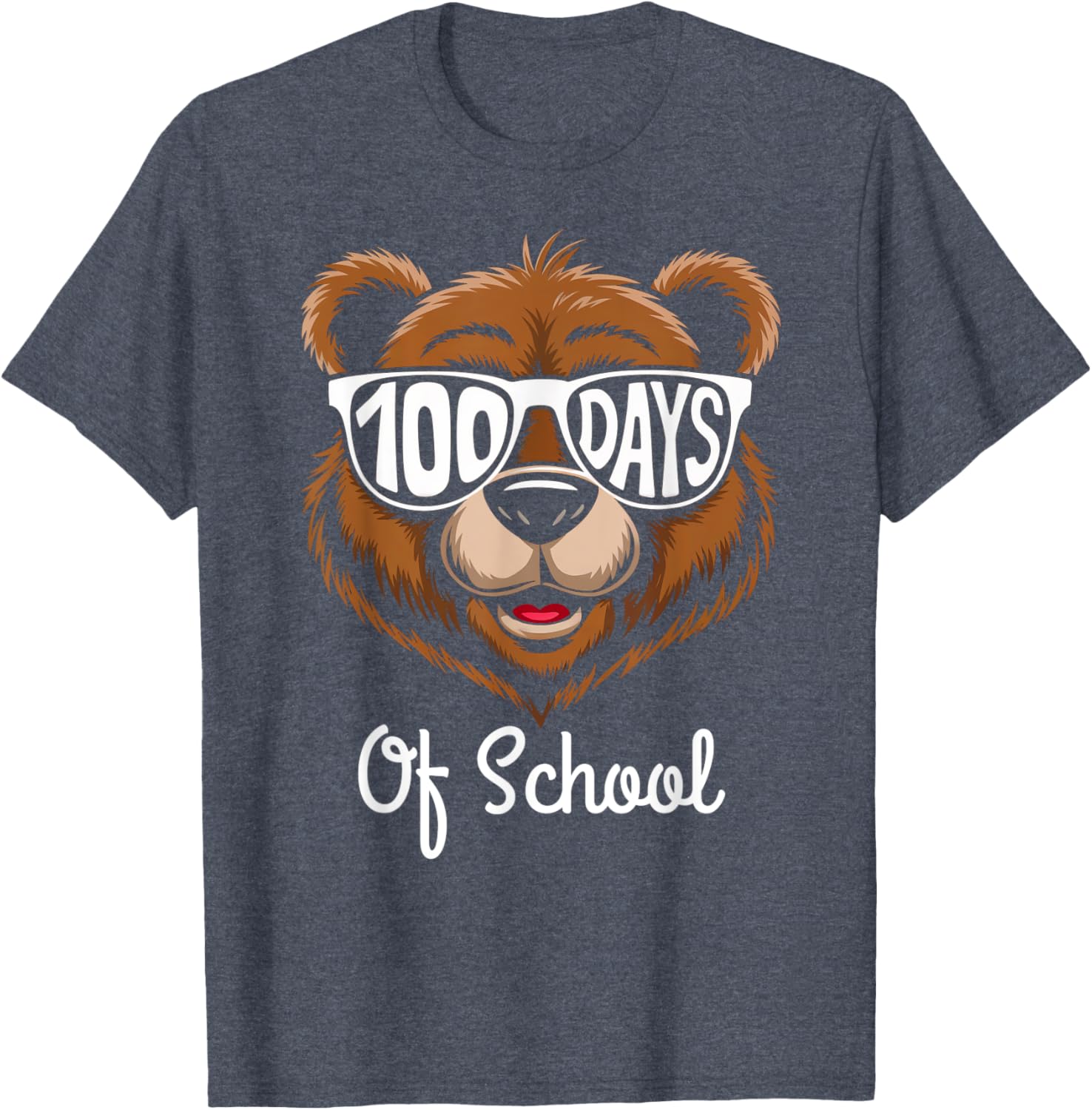Cool Bear 100 Days Smarter Kids T-Shirt Perfect for 100th Day of School - 1