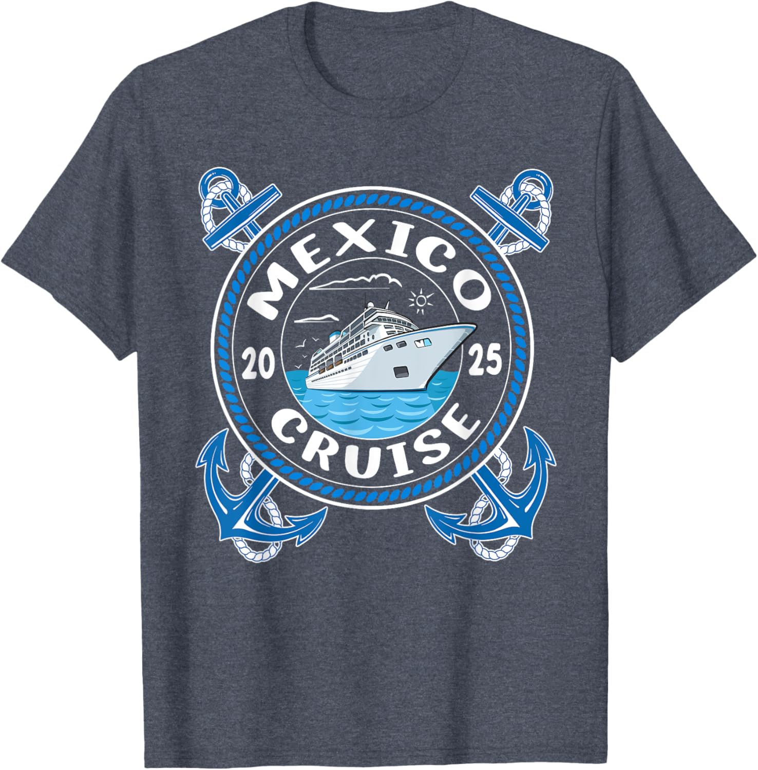 Mexico Cruise 2025 Family Summer Vacation T-Shirt for Fun Adventures - 12