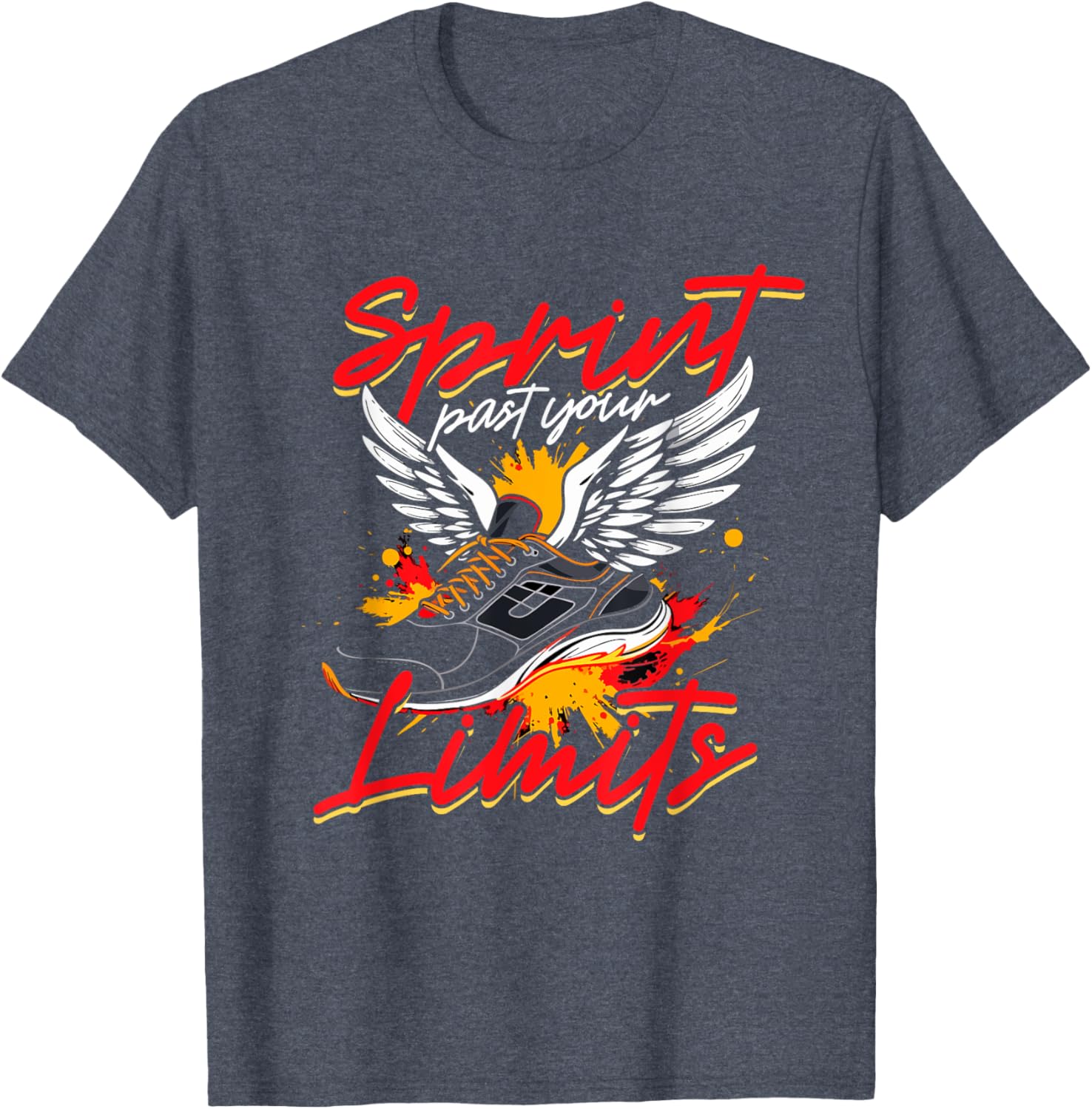 Sprint Track and Field T-Shirt Sprint Past Your Limits in Style - 5