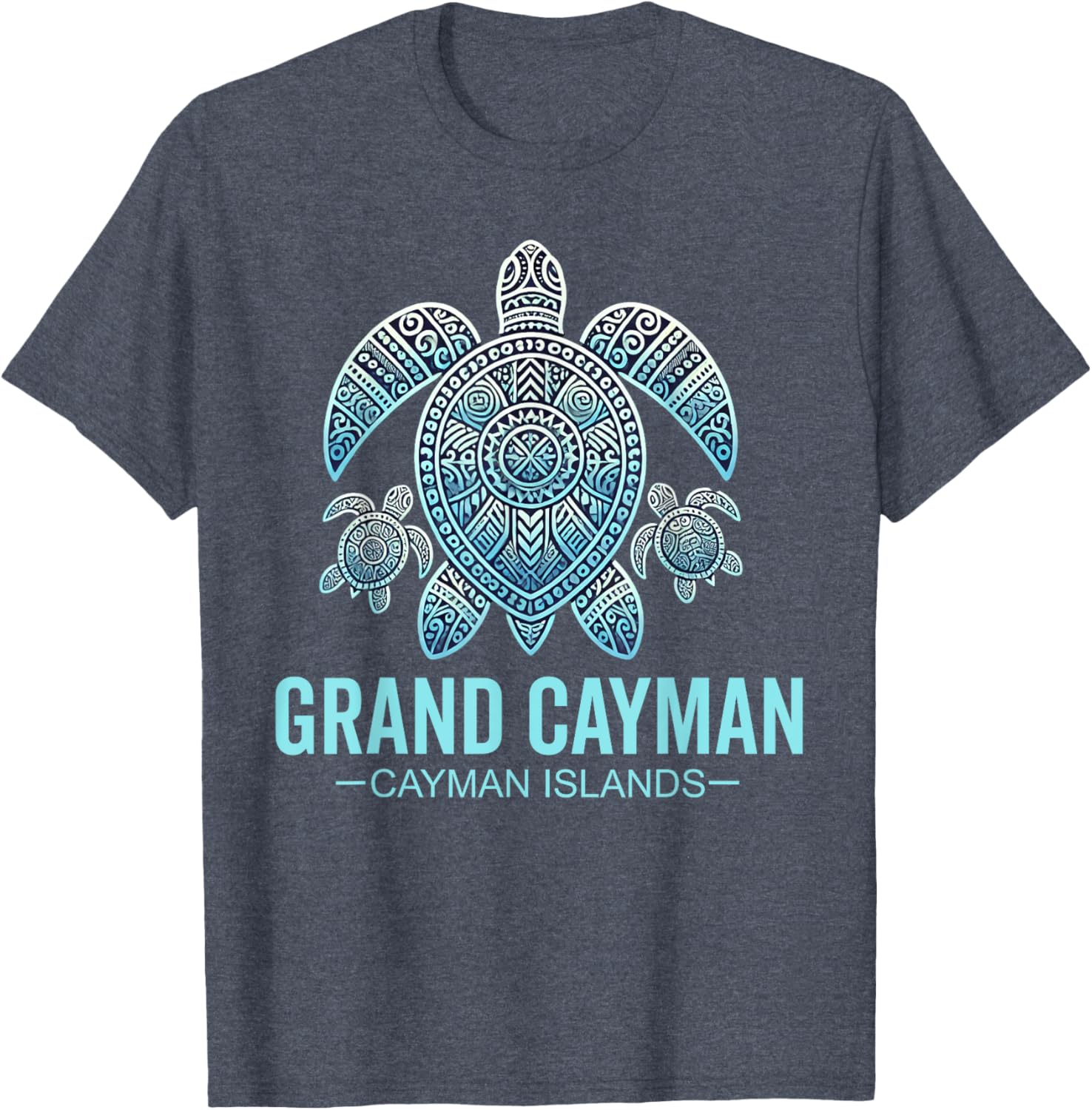 Grand Cayman Souvenirs T-Shirt for Men and Women - Tropical Island Style - 1