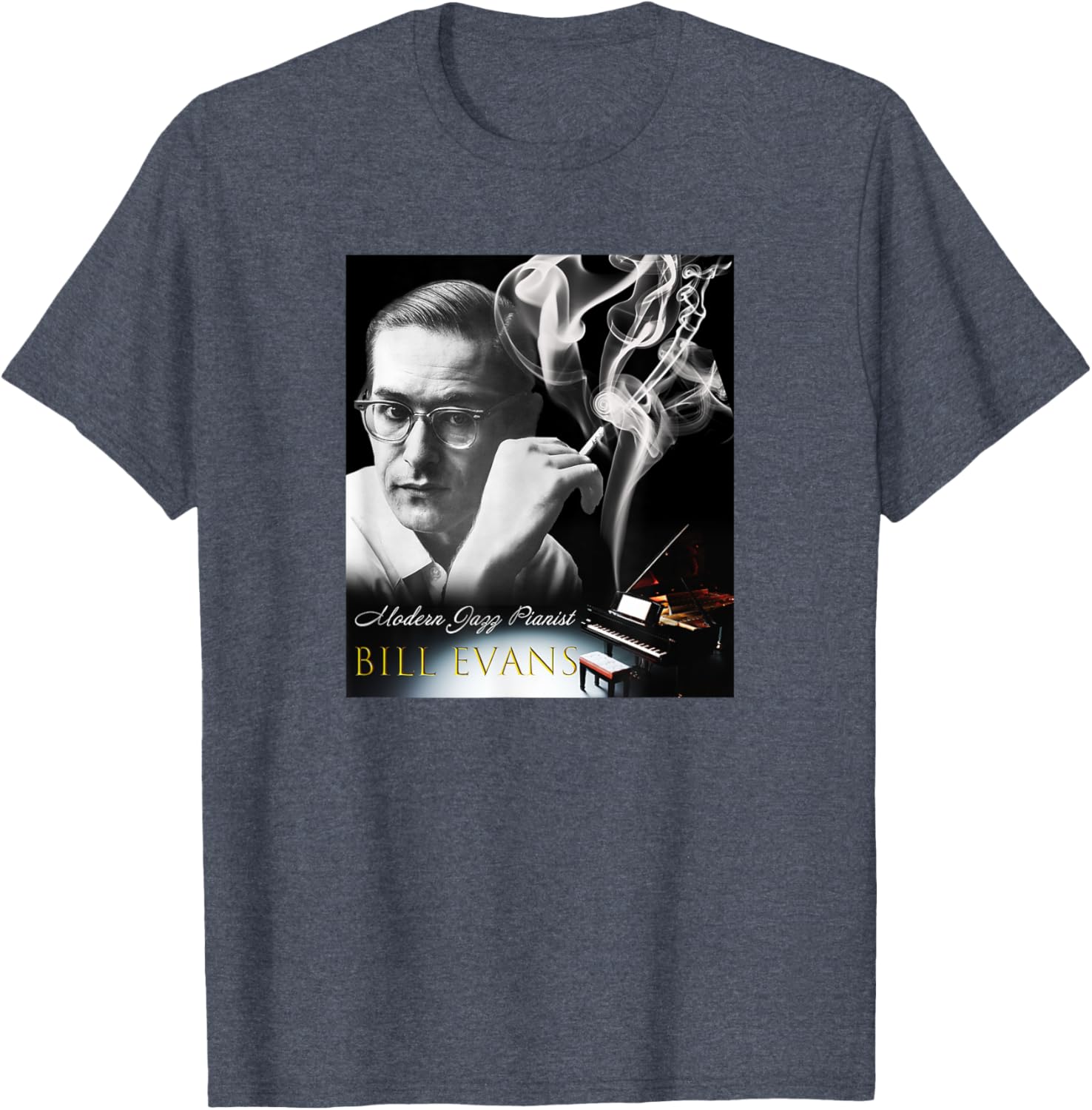 Bill Evans 001 T-Shirt for Music Lovers - Stylish and Comfortable Apparel - 23