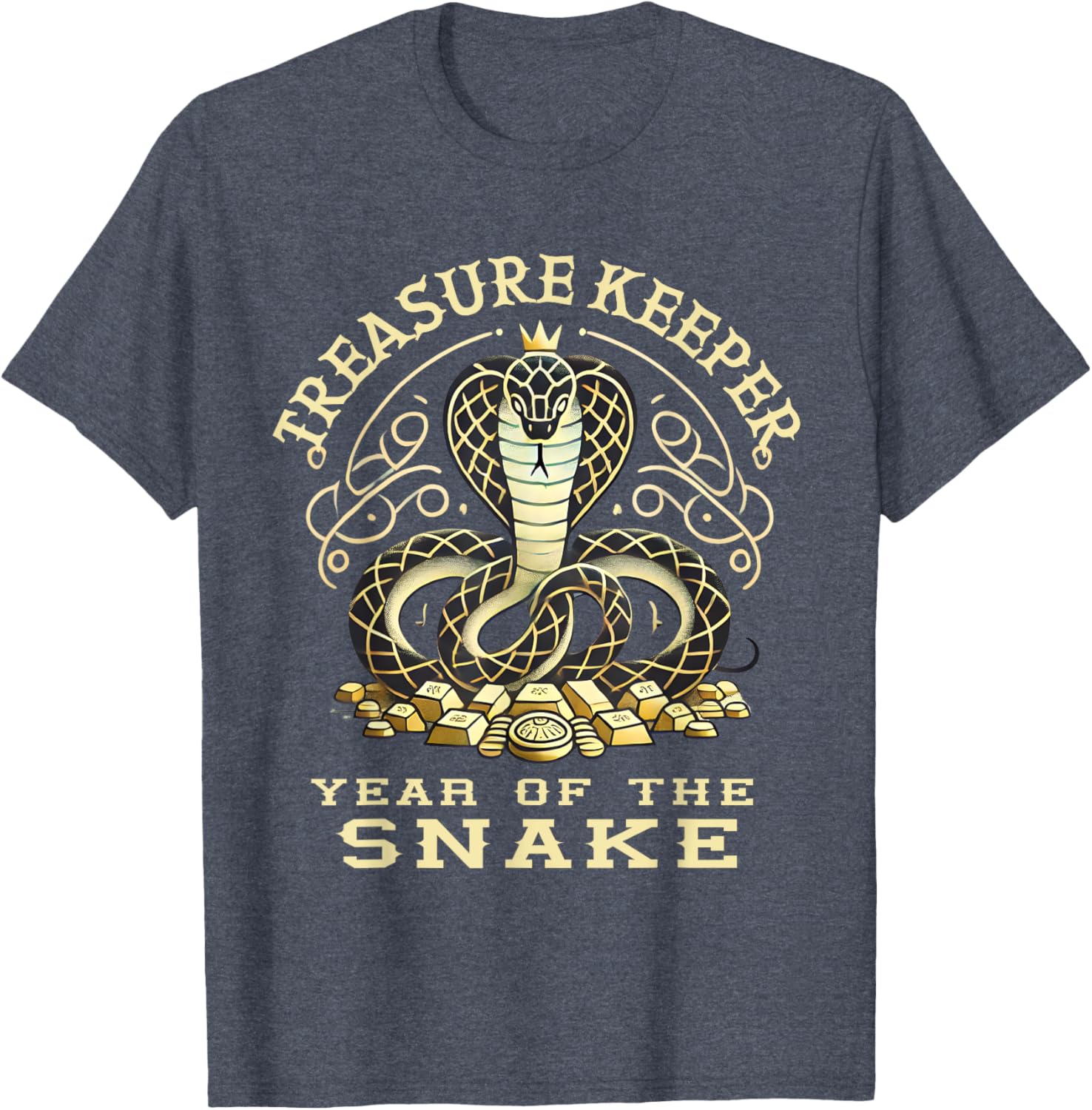 Treasure Keeper Year of Snake T-Shirt – Stylish Chinese Design Apparel - 16