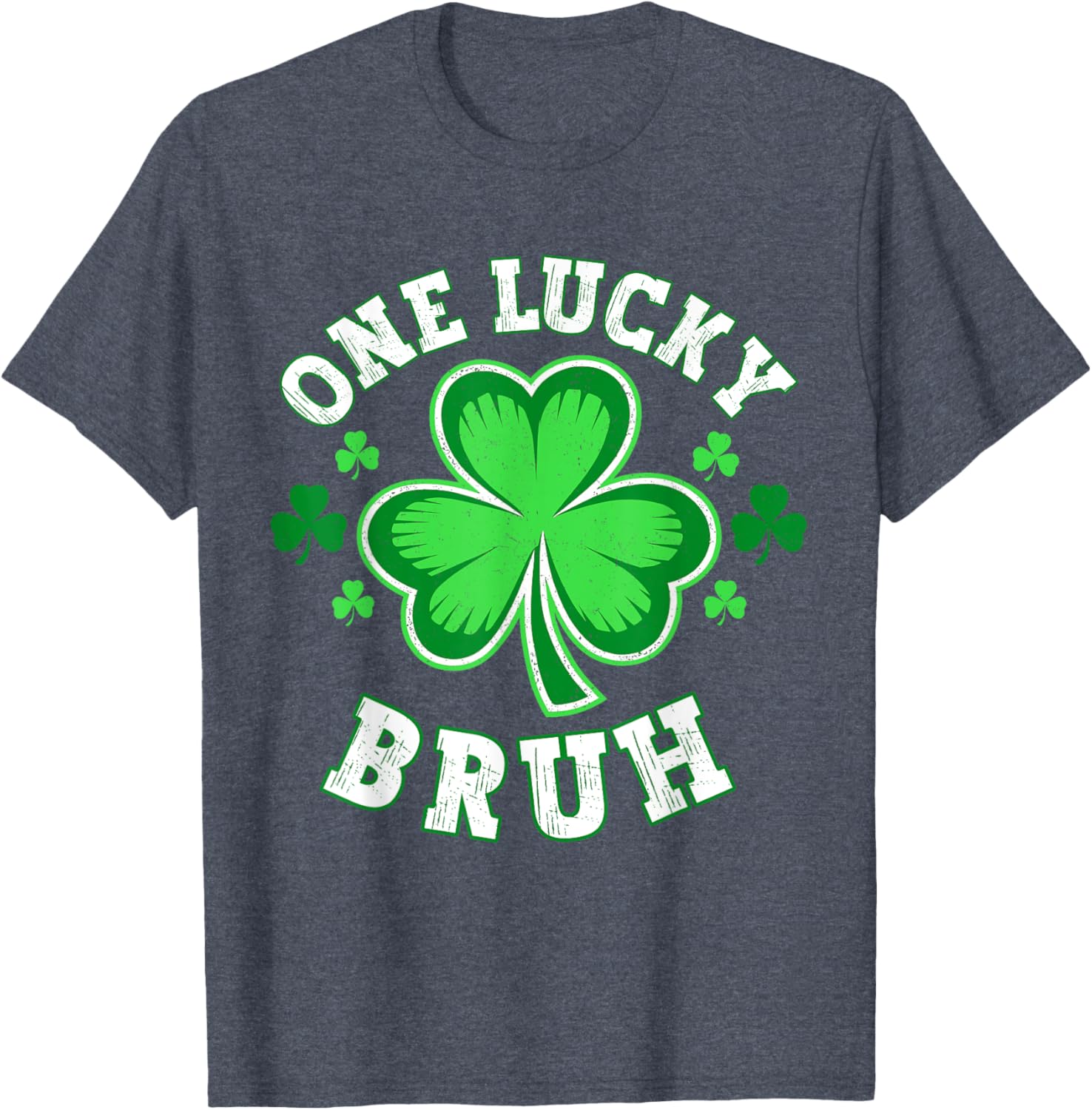 One Lucky Bruh St Patrick's Day Leprechaun T-Shirt for Fun Celebrations - 16