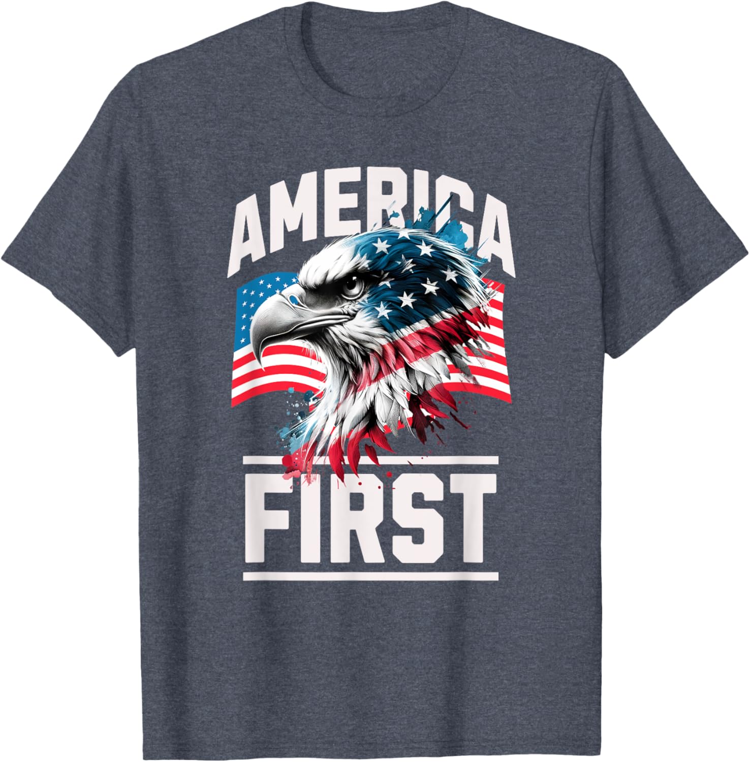America First T-Shirt for Men and Women - Stylish Casual Wear - 1