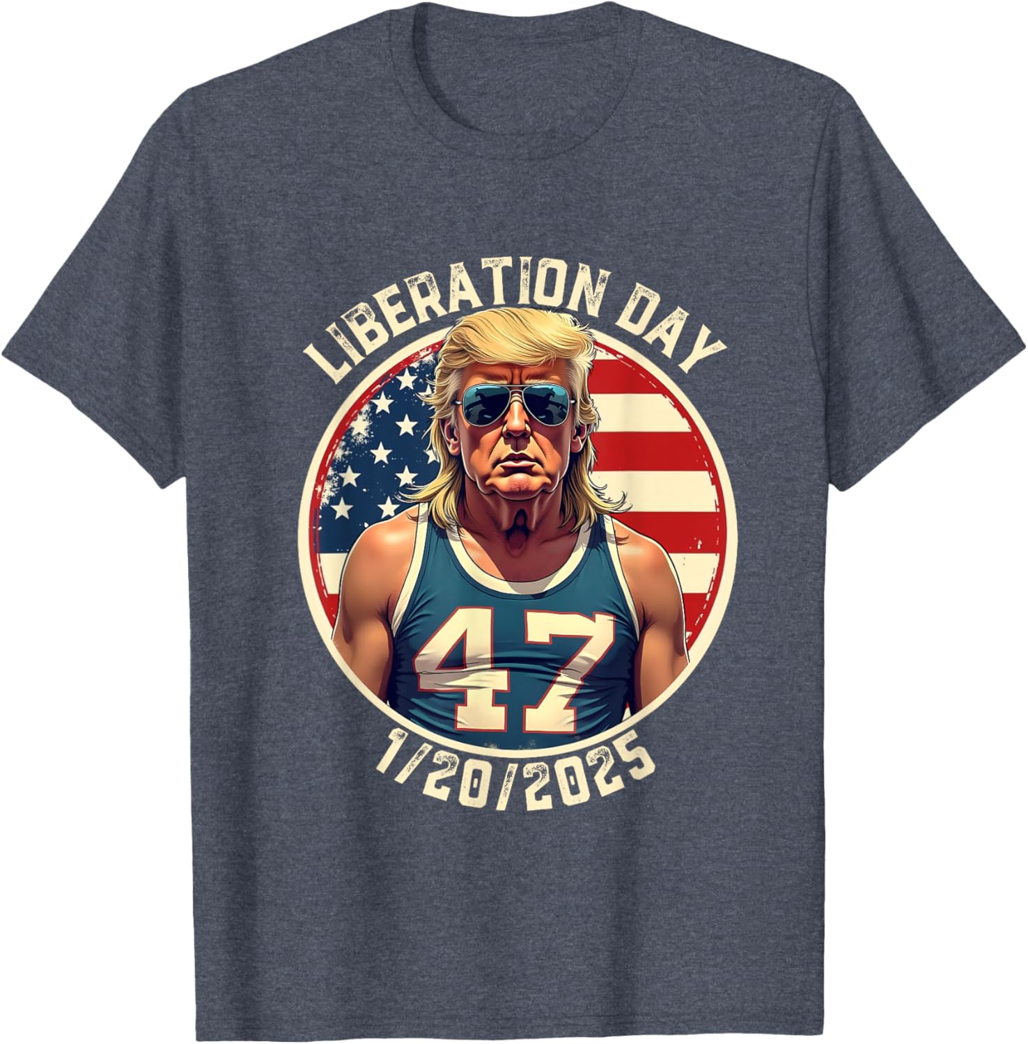 Happy Liberation Day Patriotic Trump Inauguration Day 2025 T-Shirt - 11