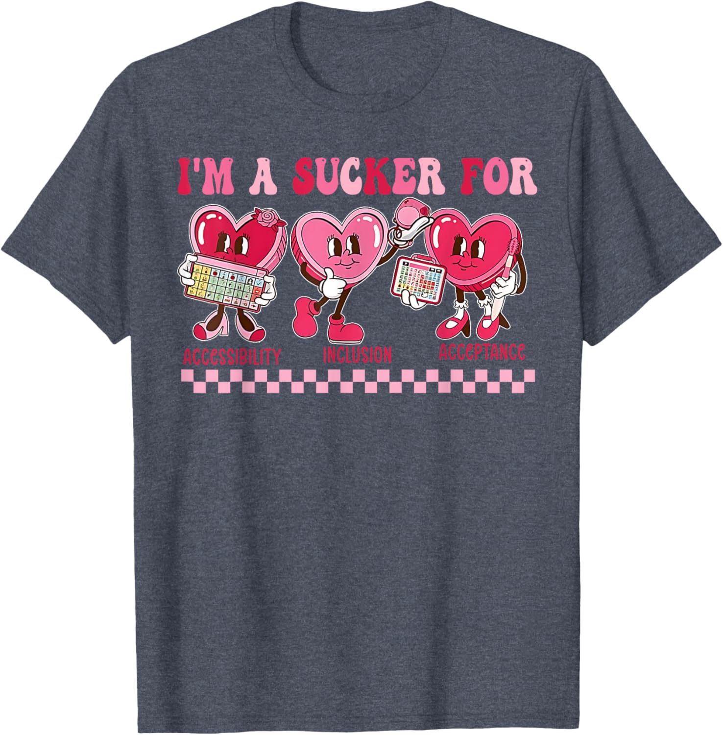 Funny I'm a Sucker for My Patients SLP Valentine T-Shirt for Speech Therapists - 9