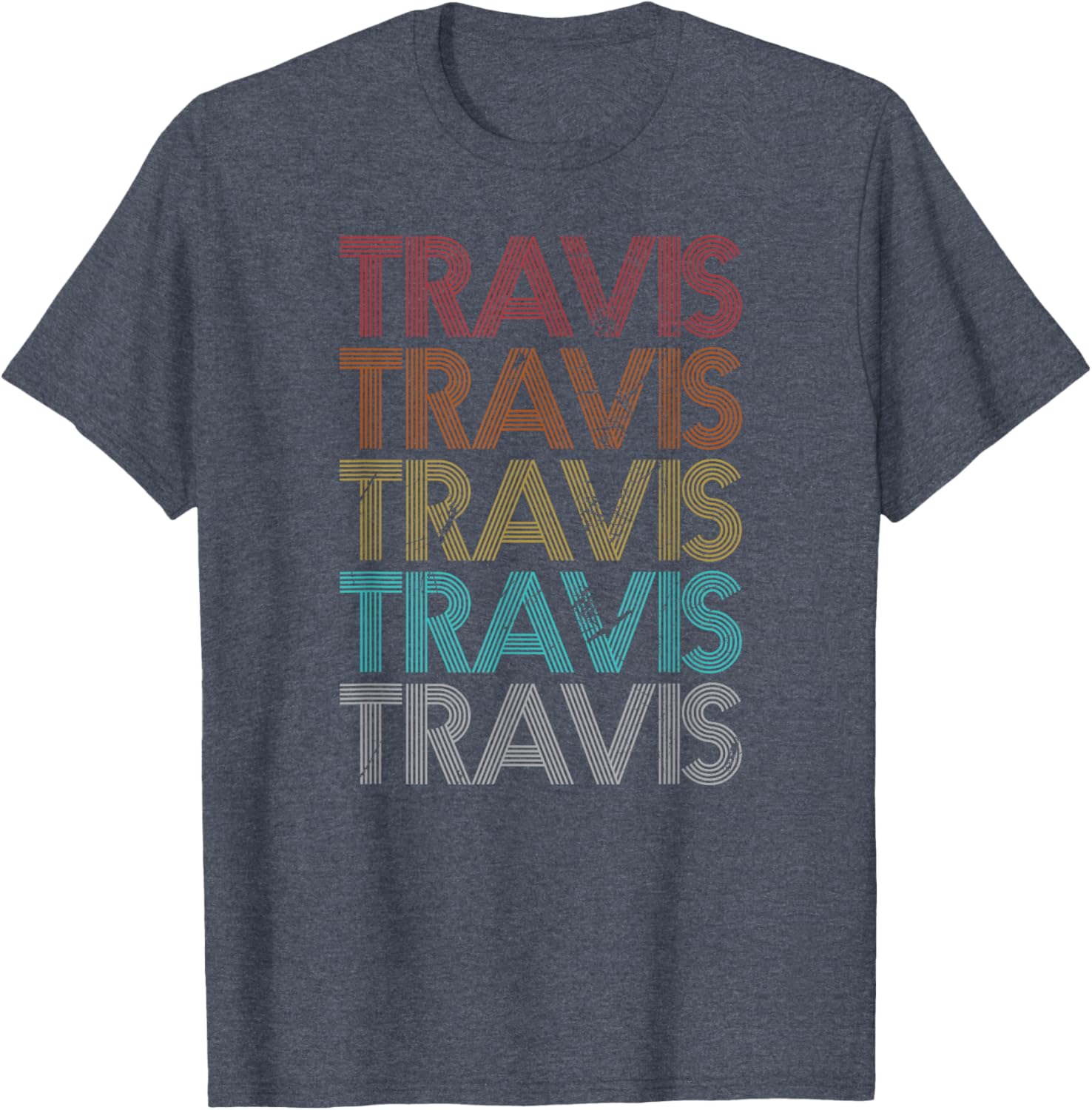 Retro Vintage Travis T-Shirt for Men and Women – Classic Style Wear - 16