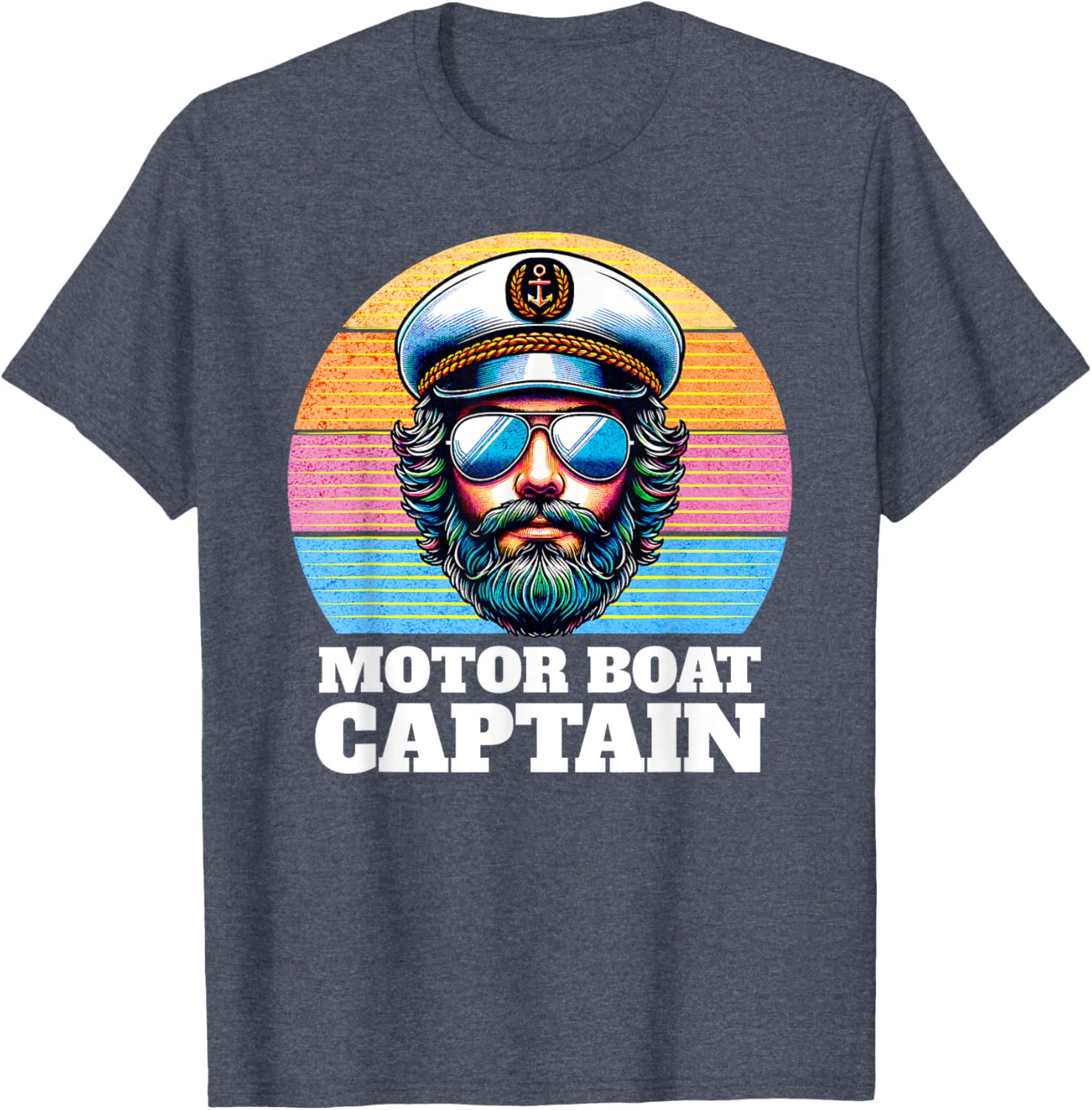 Funny Motor Boat Captain T-Shirt for Men and Women, Nautical Humor Apparel - 22