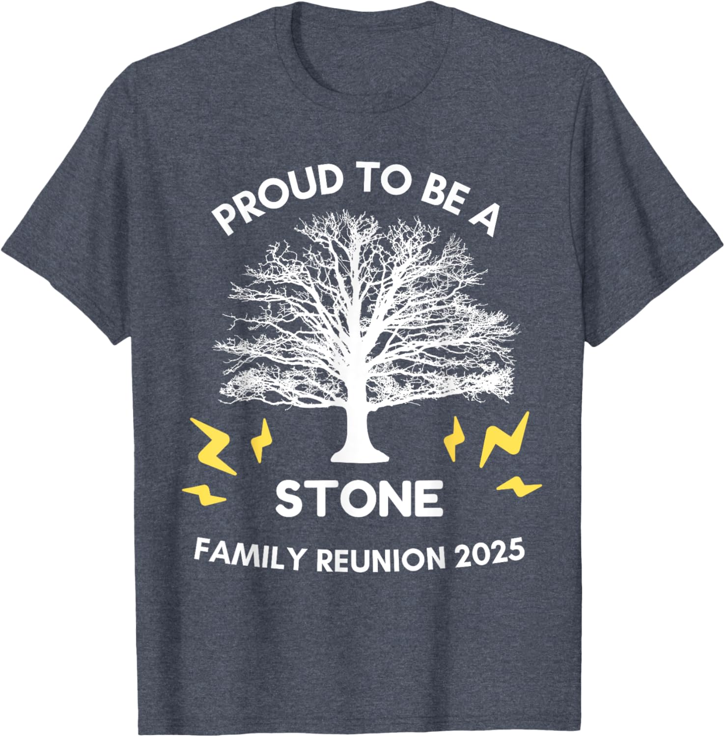 2025 Stone Family Reunion T-Shirt Family Tree Matching Design - 16