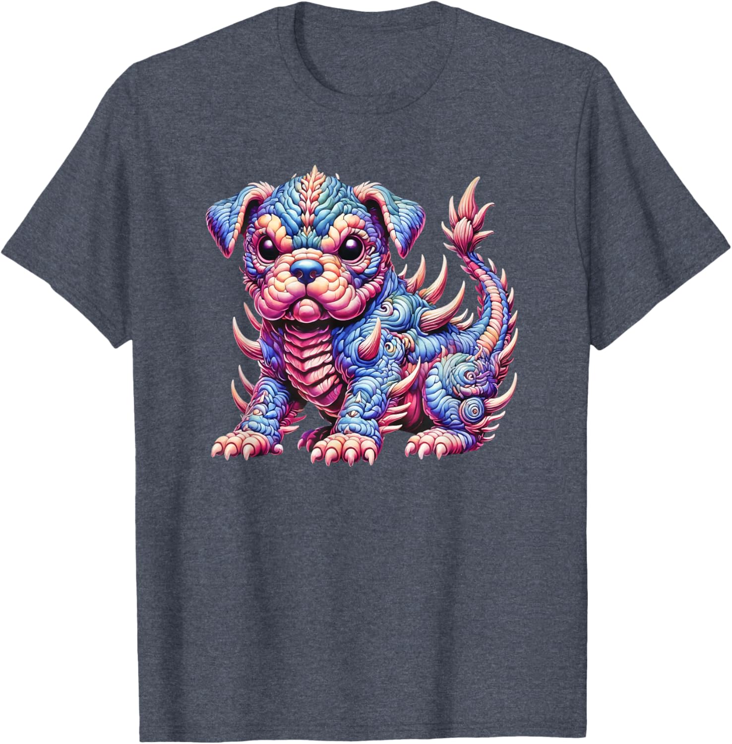 Imaginative Puppy Dog Monster T-Shirt Fun Chimerical Creature Design - 10