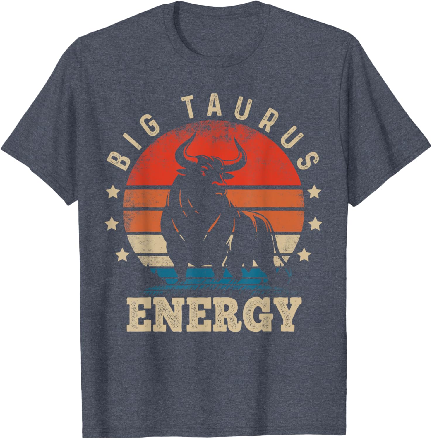 Big Taurus Energy Zodiac T-Shirt for April May Birthdays - 3