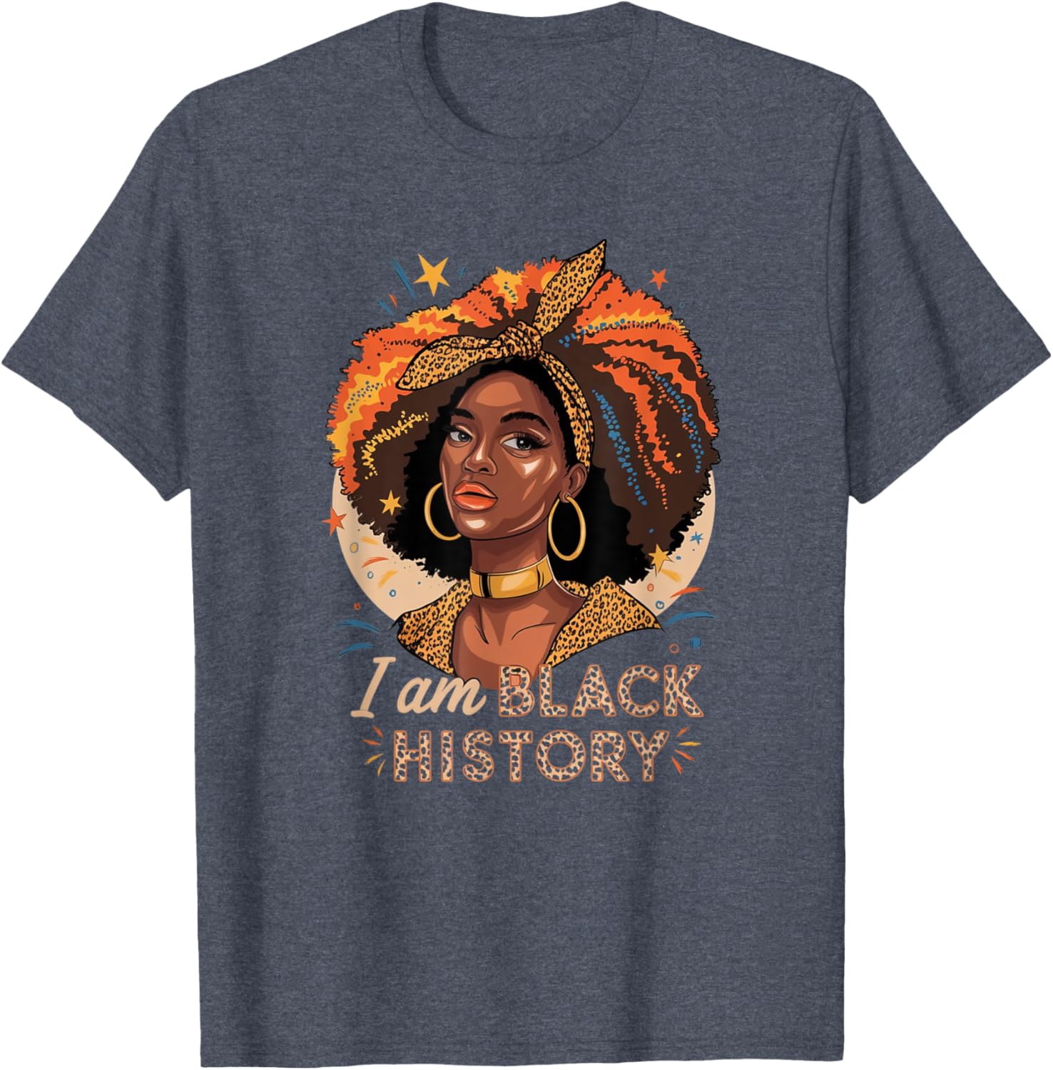 I'm Black History Afro Motif T-Shirt - Celebrate Heritage and Pride - 7