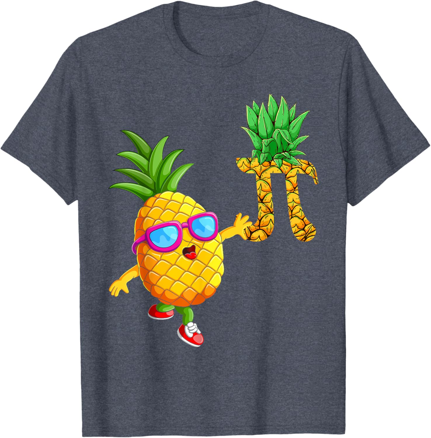 Pineapple Pi Day T-Shirt for Math Lovers and Foodies Fun Design - 20