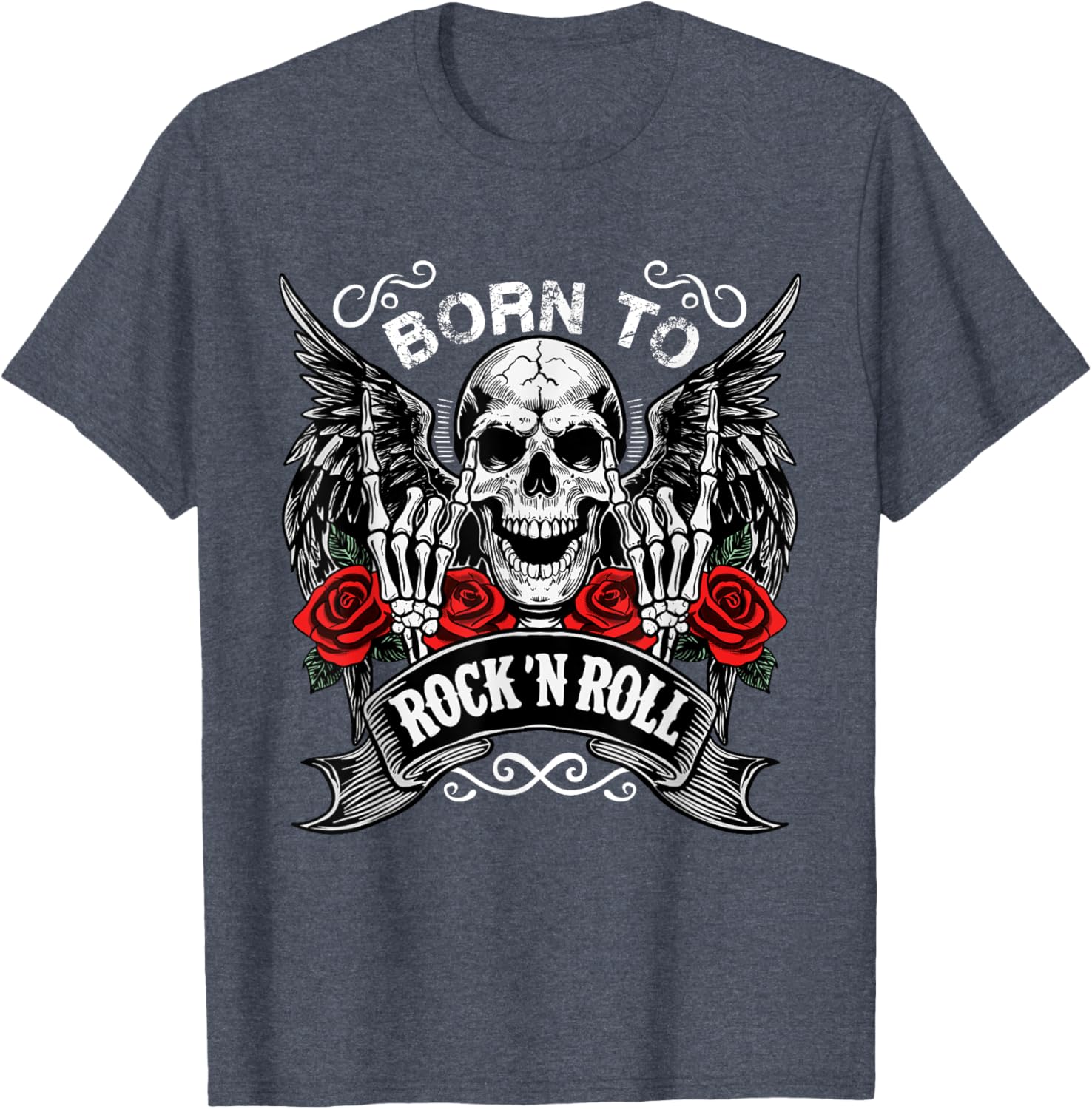 Born To Rock Vintage Rock Concert T-Shirt for Music Lovers - 15
