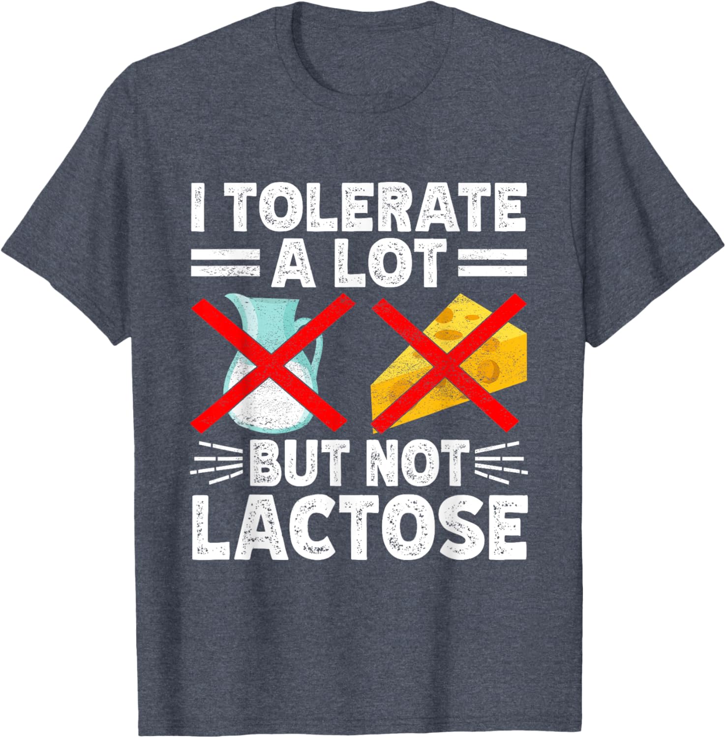 Lactose Intolerance Dairy Allergy T-Shirt for Comfortable Everyday Wear - 9