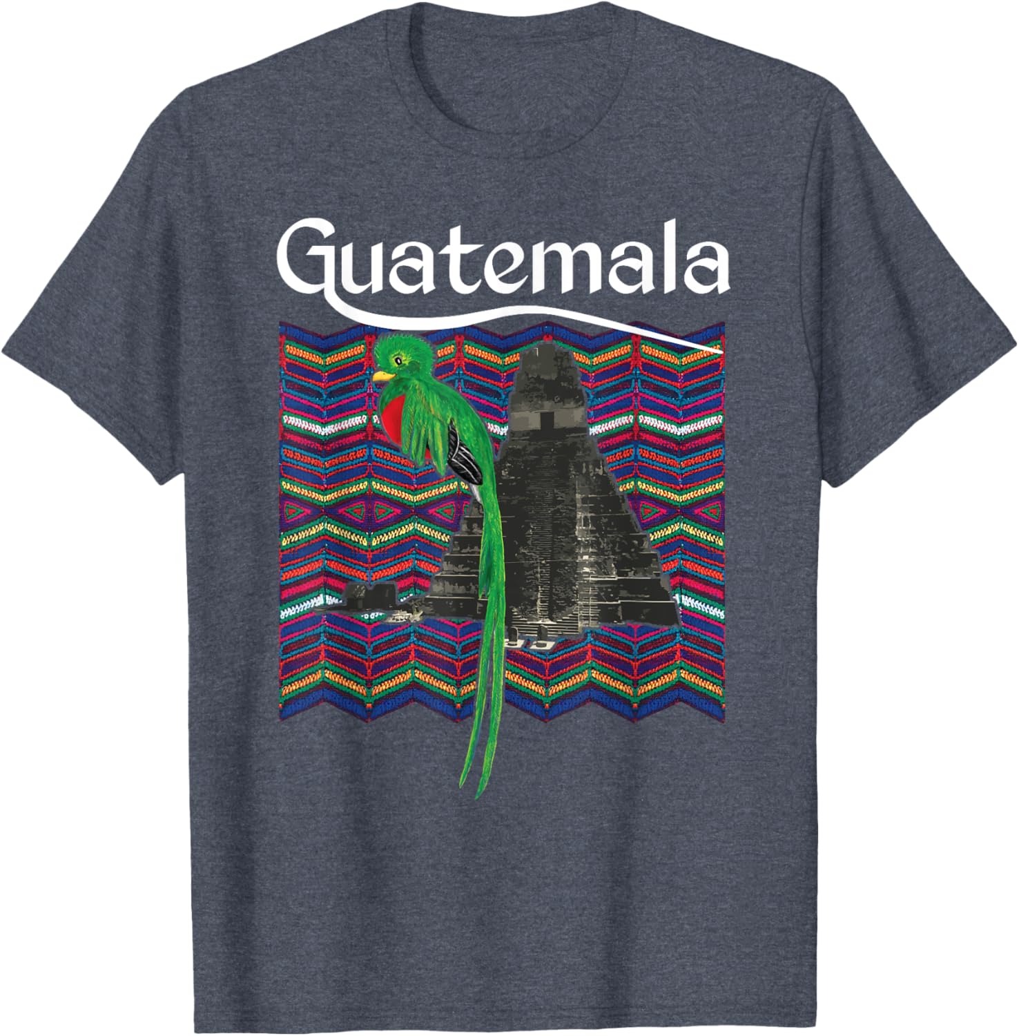 Quetzal Guatemala Traditional Maya T-Shirt – Chic Chapin Design - 7