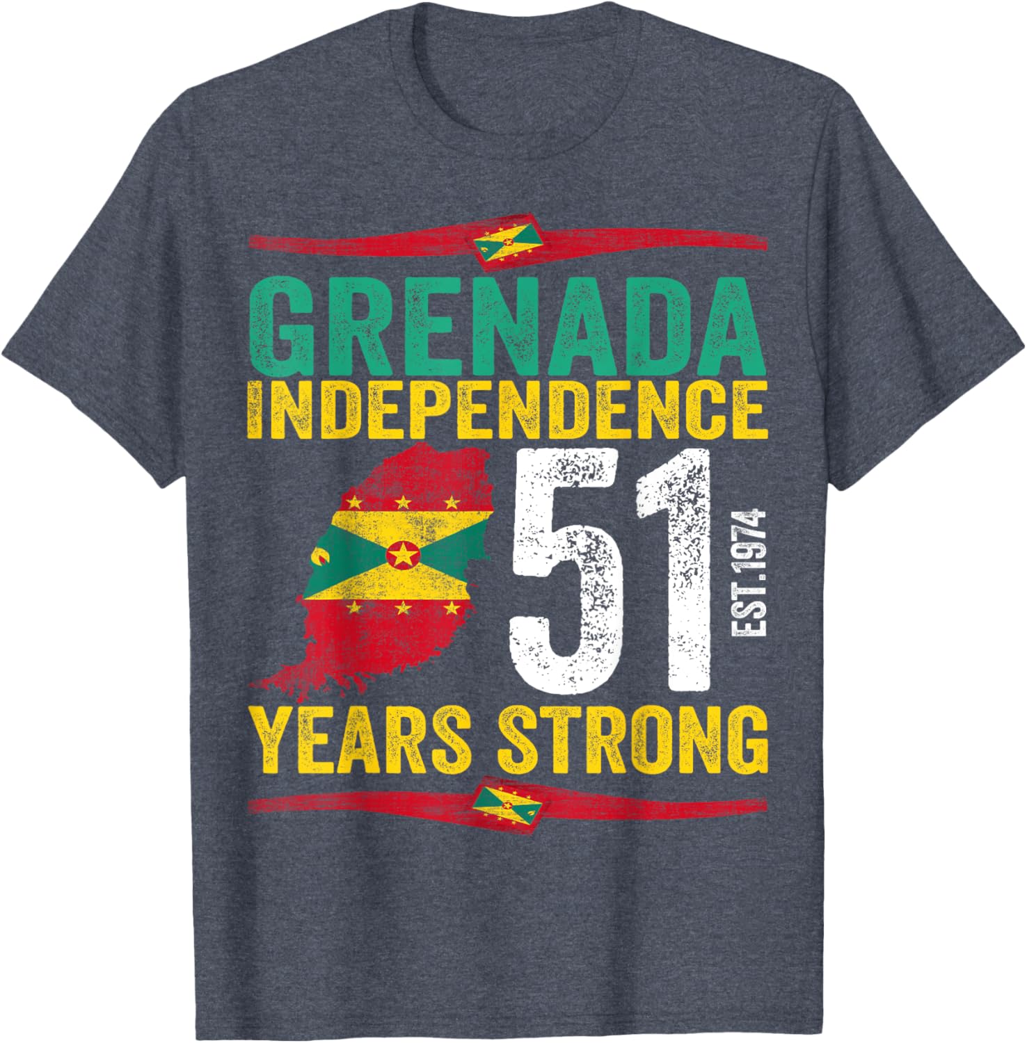 Grenada 51st Independence Day T-Shirt Celebrate in Style and Comfort - 7