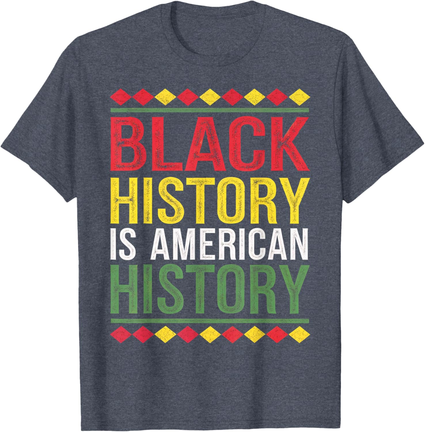 Black History is American History Patriotic African American T-Shirt - 9