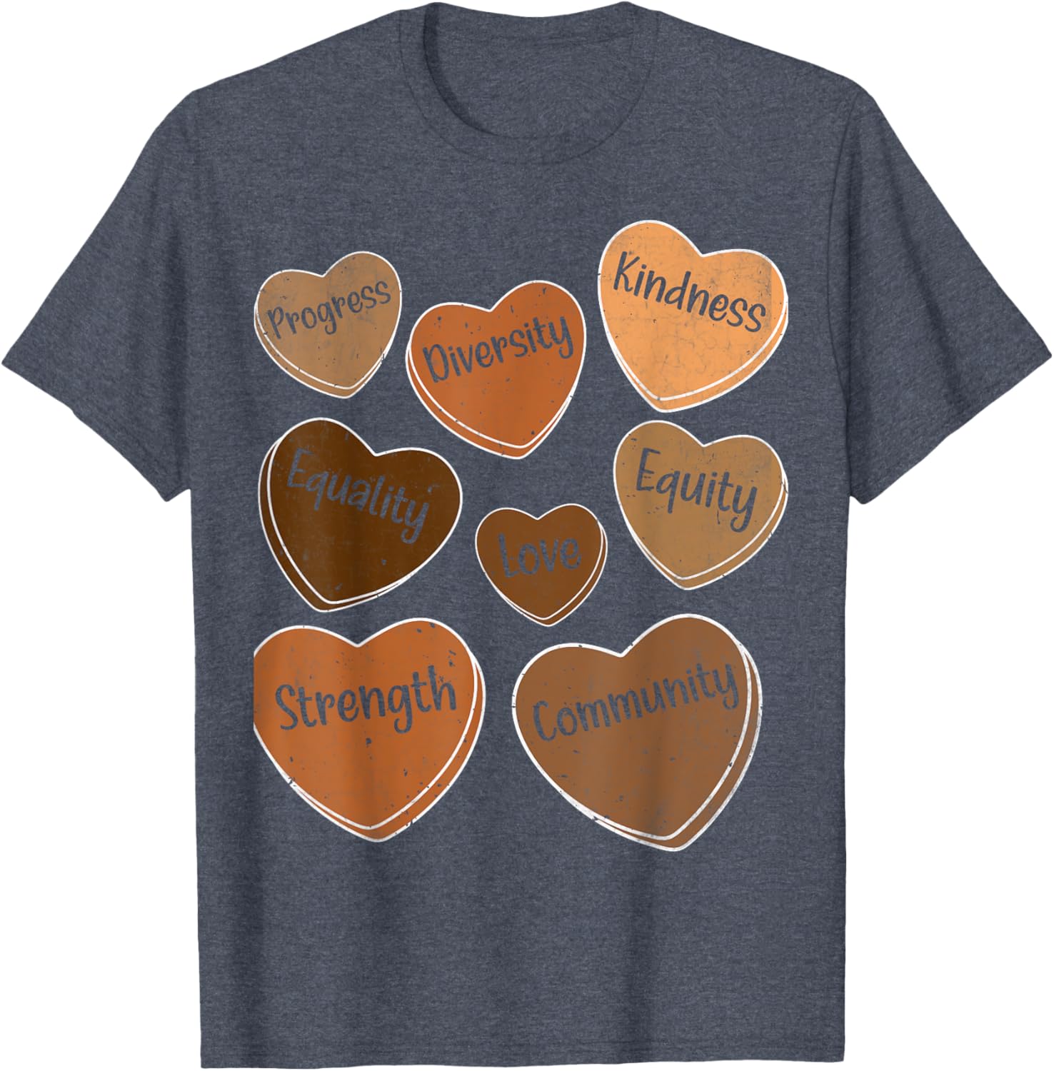 Celebrate Black History Month with Proud Black Women Heart T-Shirt - 15