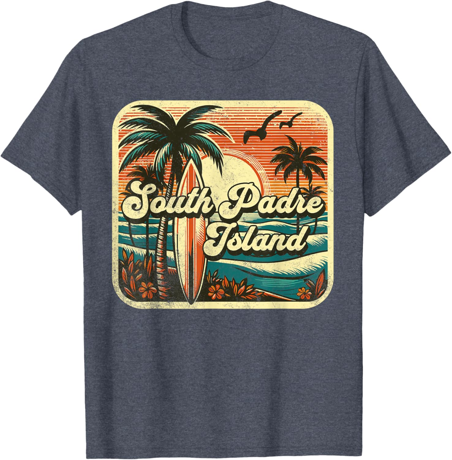 South Padre Island T-Shirt for Beach Lovers - Casual Summer Style - 26