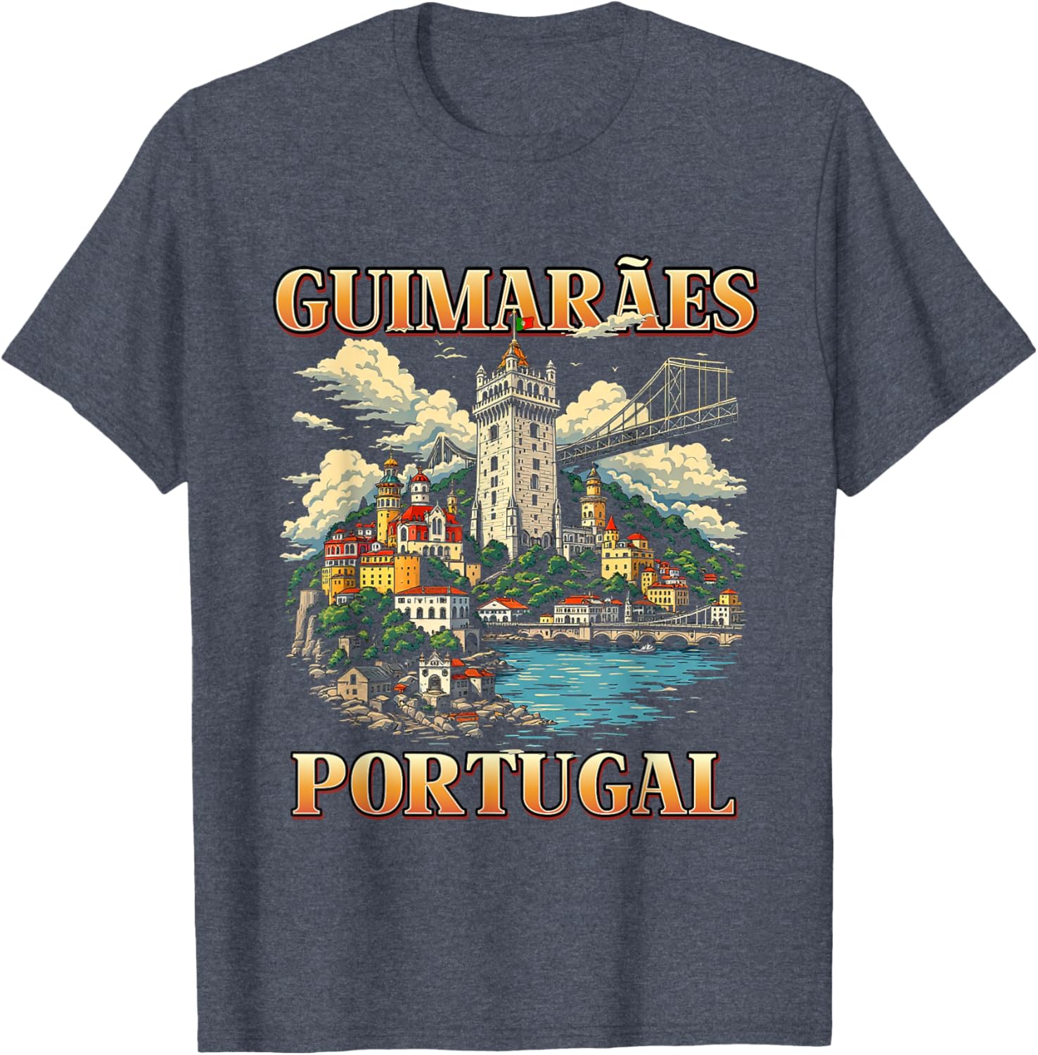 Guimaraes Souvenir T-Shirt for Portugal Travel Memories - 19