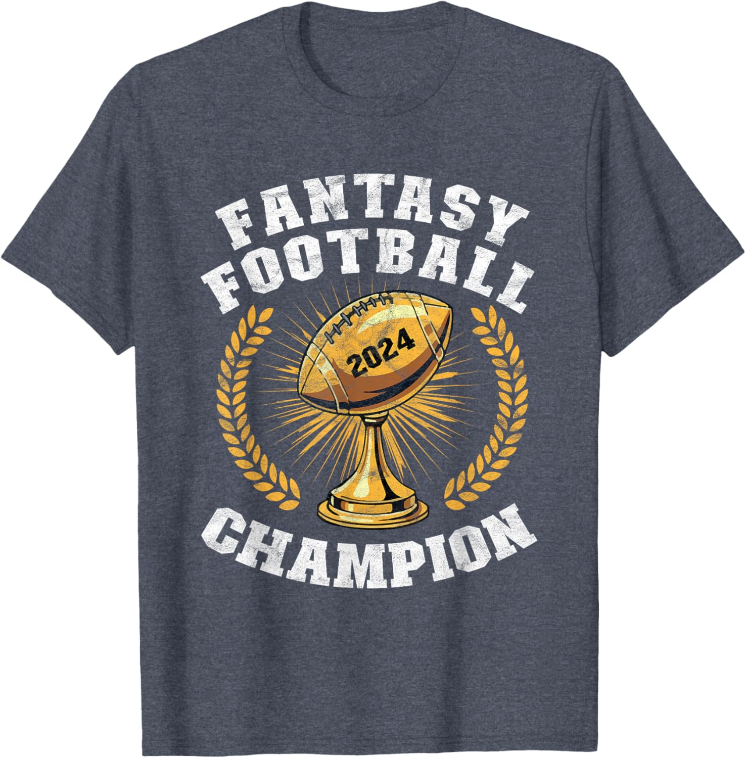 Fantasy Football Champion T-Shirt 2024 for Men and Boys Gift - 22