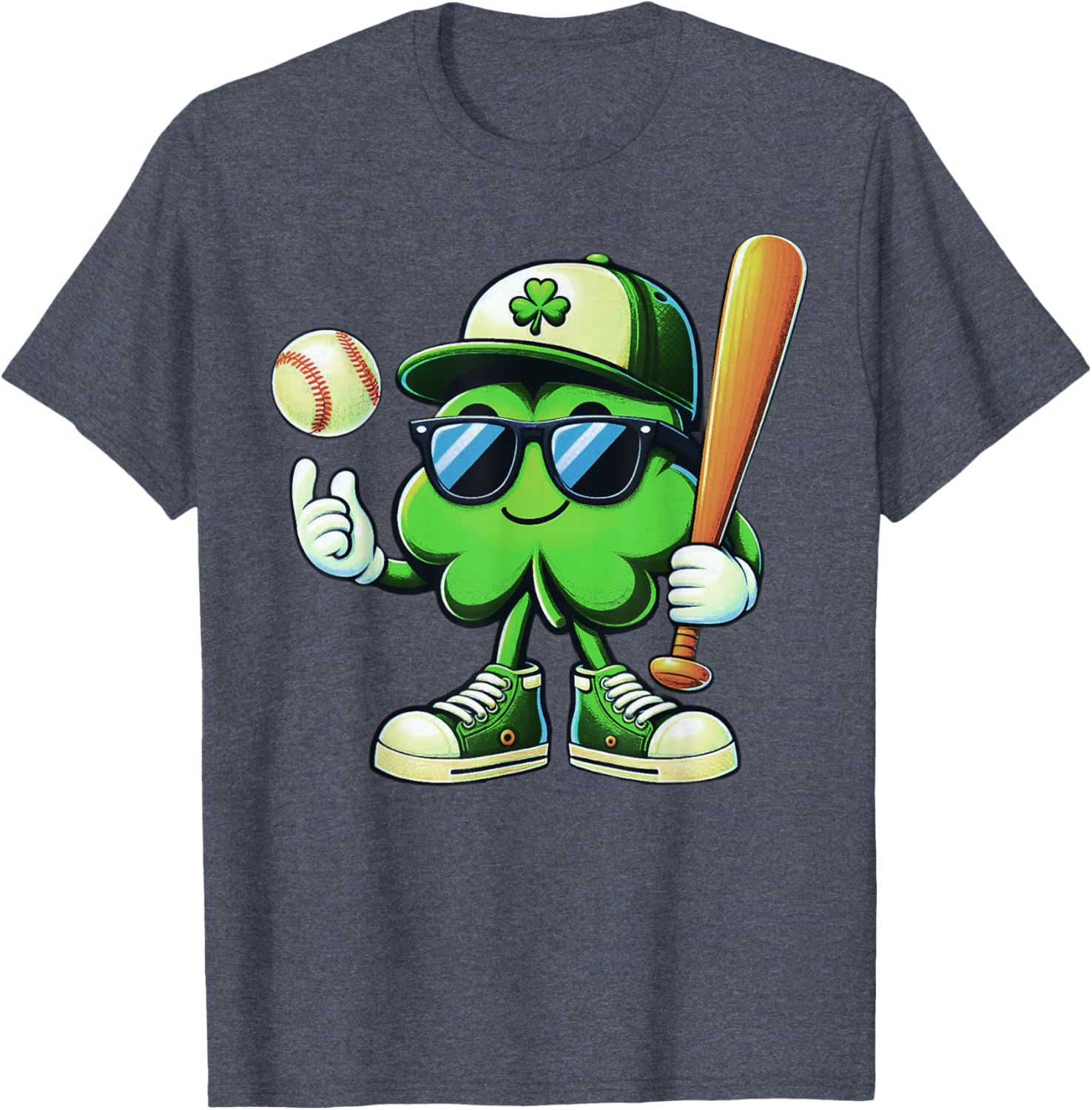 Funny Shamrock Baseball Shirts for Boys Kids St Patricks Day T-Shirt - 23