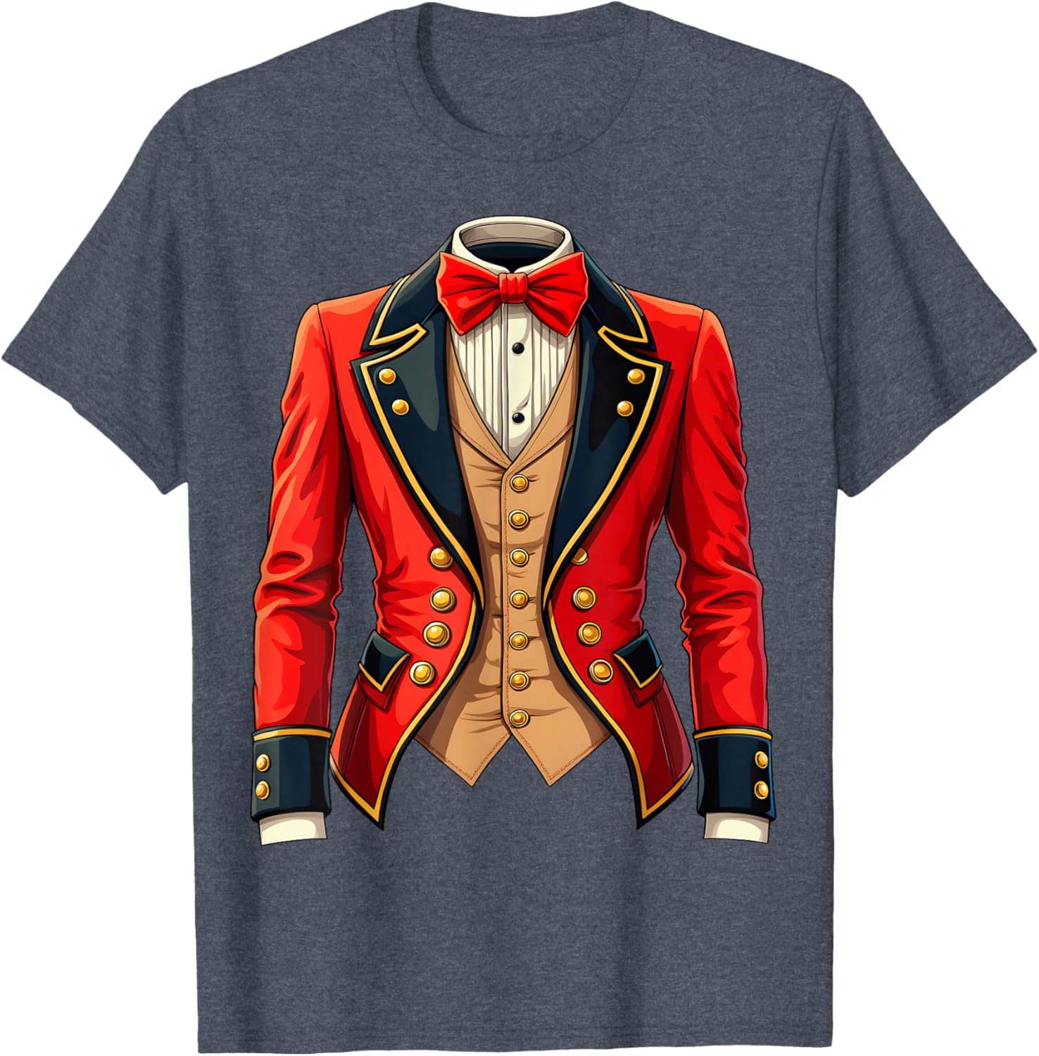 Ringmaster Costume Jacket for Circus Performers - Fun T-Shirt Design - 19