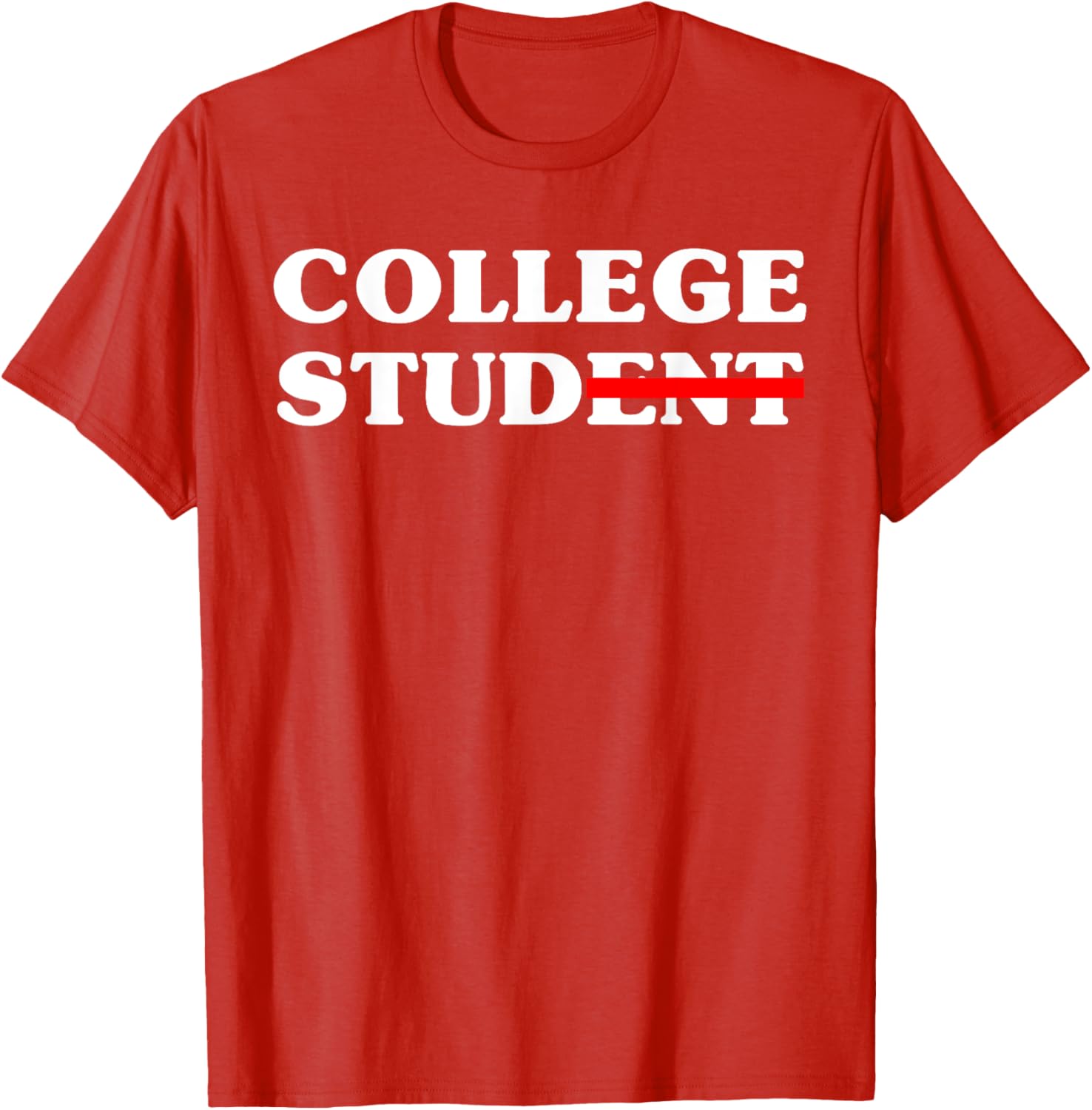 Funny College Student Novelty Tee 2025 Gift for Campus Life - 25