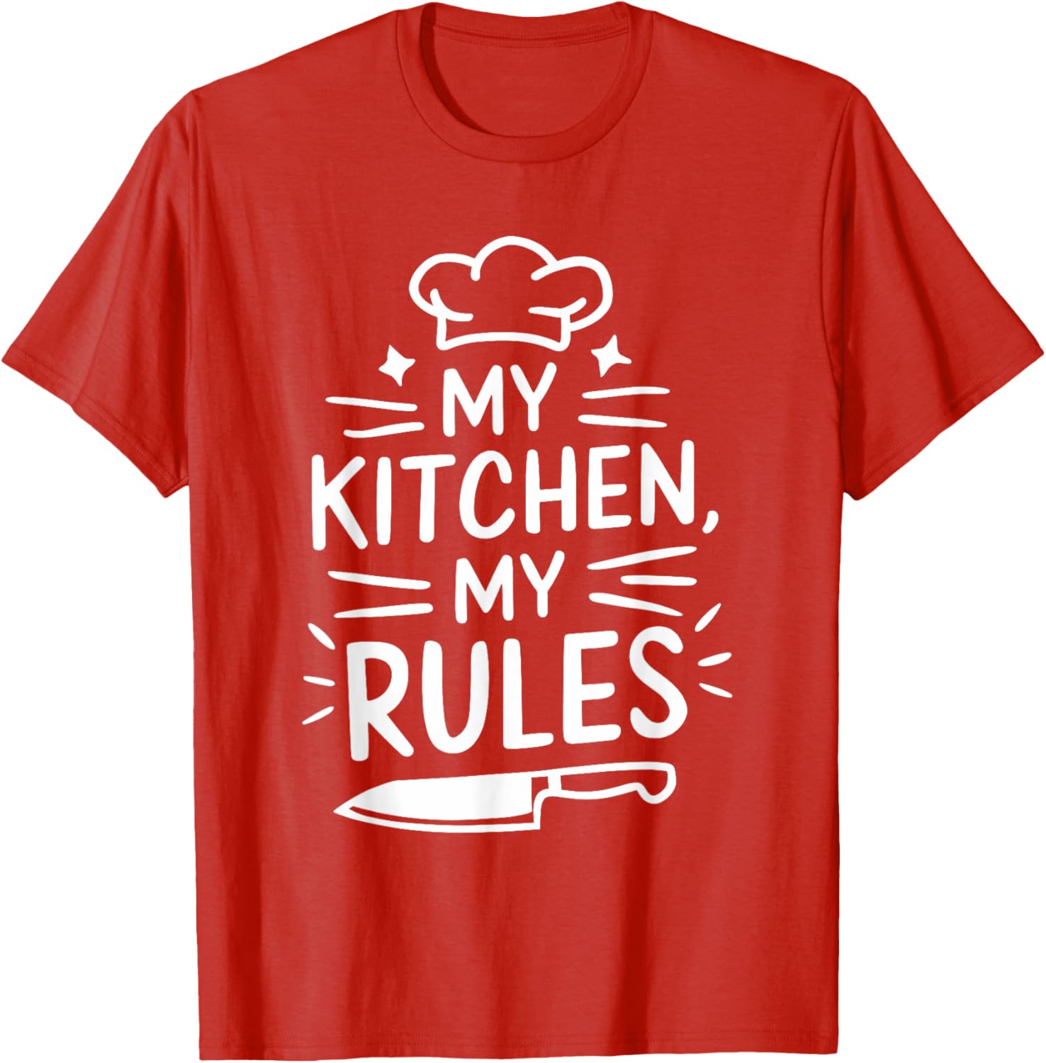 My Kitchen My Rules Chef T-Shirt for Cooking Enthusiasts - 10