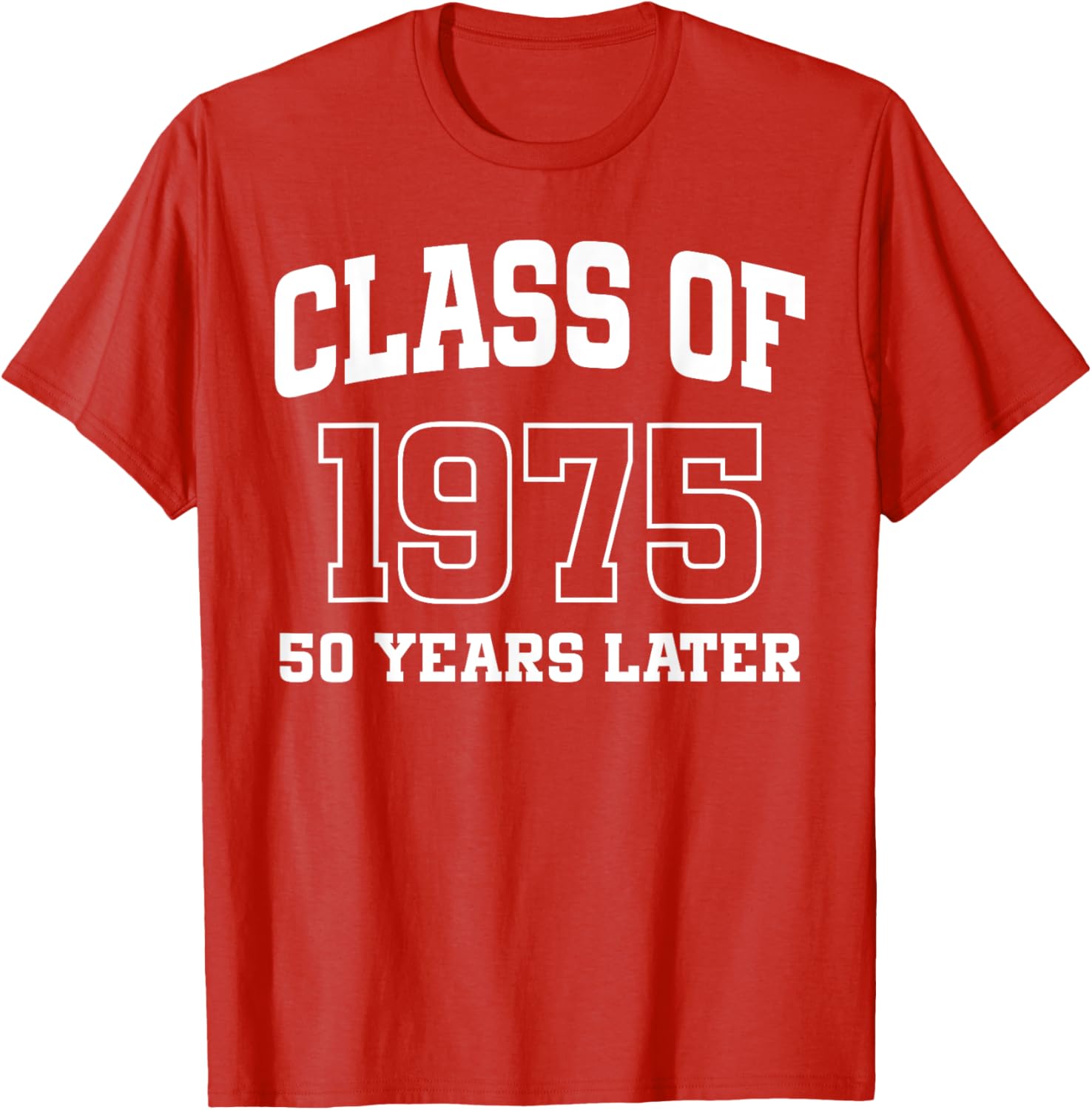Class of 1975 50th Reunion Alumni T-Shirt for High School Graduates - 9
