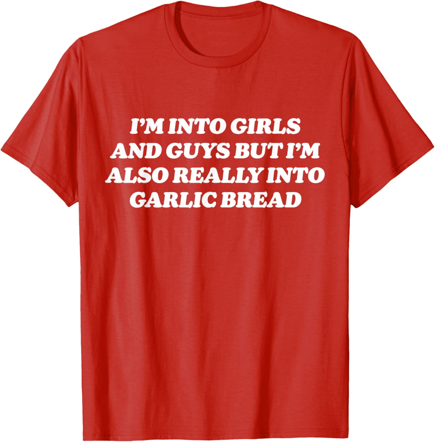 Funny Garlic Bread Meme T-Shirt for Bisexual Gay Lesbian Foodies - 6